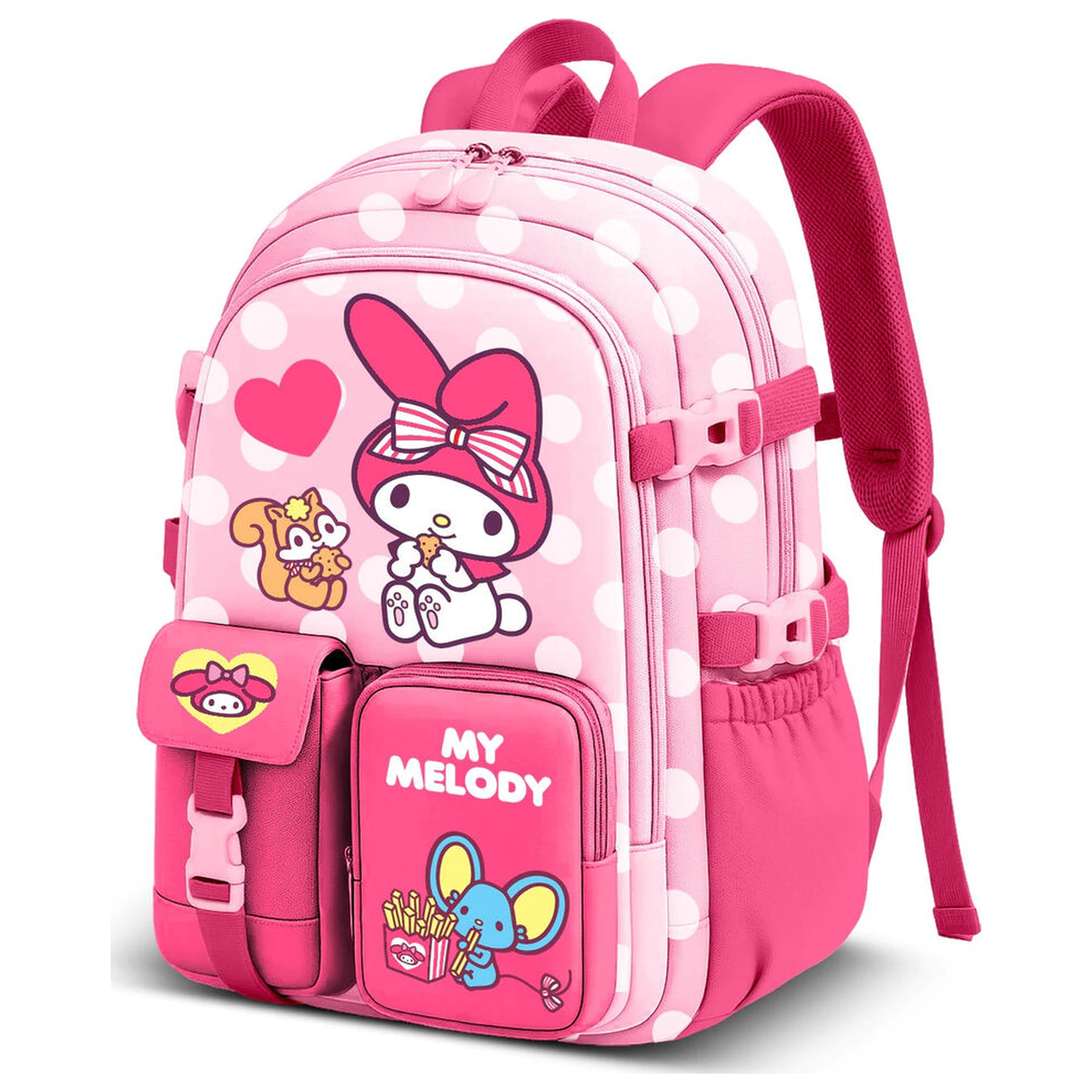 Hello Kitty My Melody Haru Animals Rucksack 40cm Produktfoto