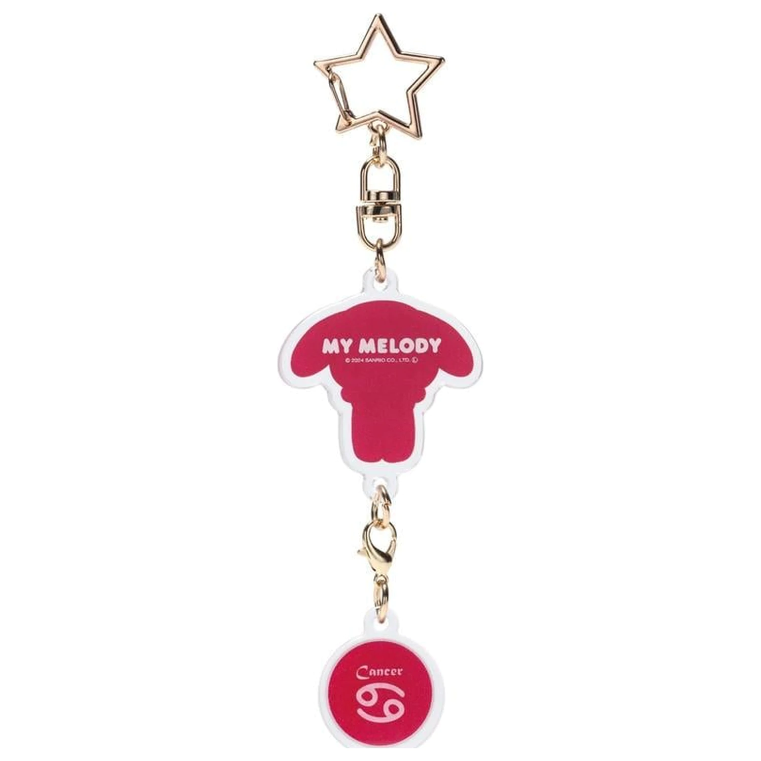 Hello Kitty My Melody Krebs Astrologisches Symbol Schlüsselanhänger Produktfoto
