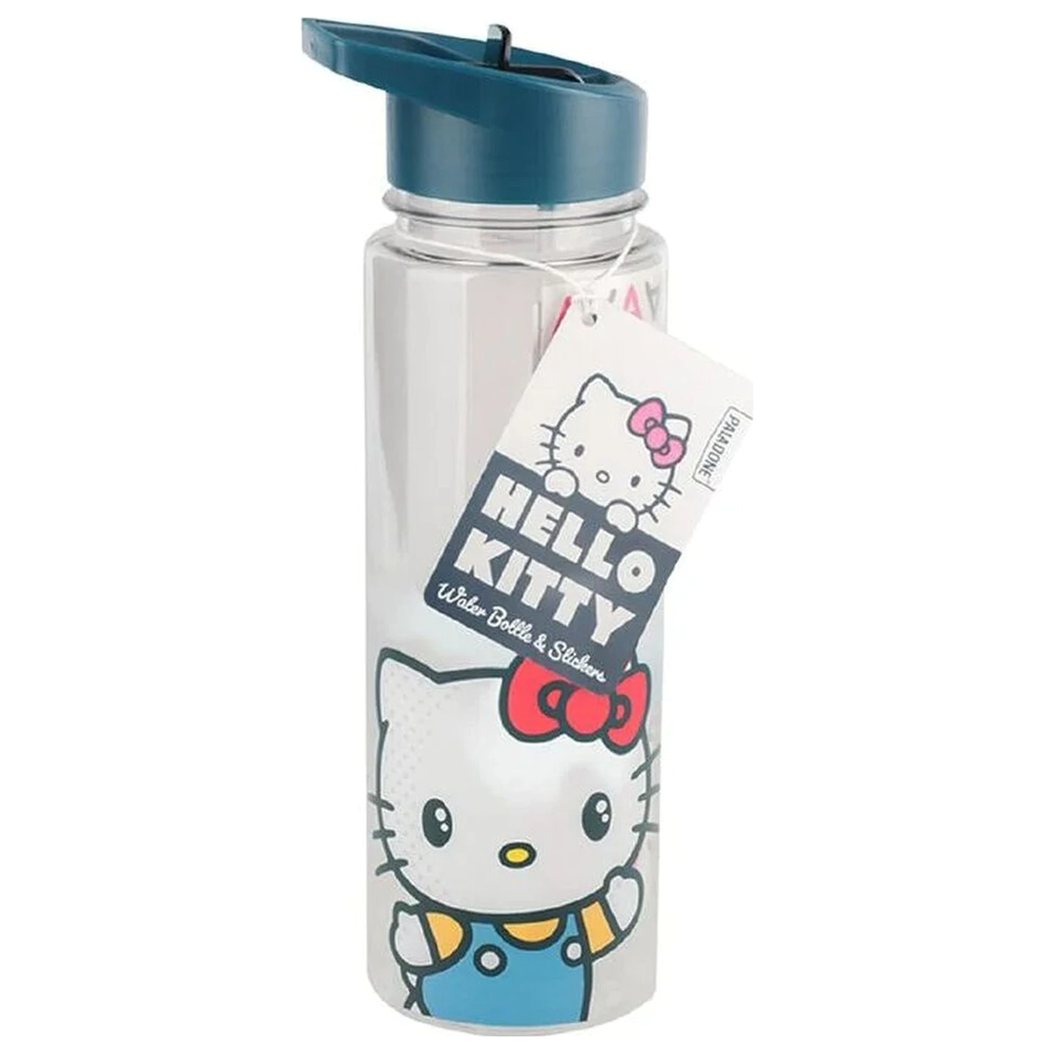 Hello Kitty Flasche mit Stickern 650ml Produktfoto