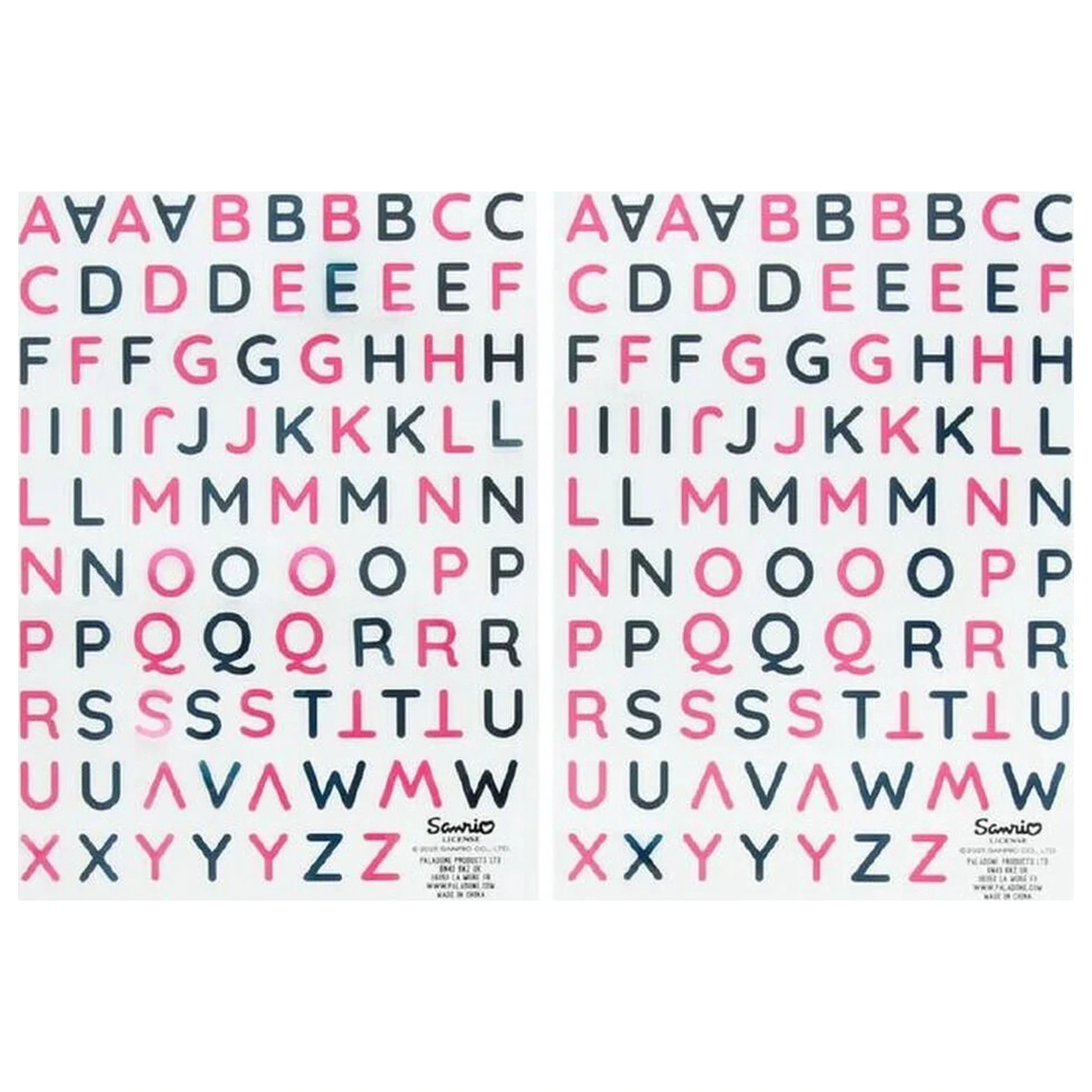 Hello Kitty Flasche mit Stickern 650ml Produktfoto