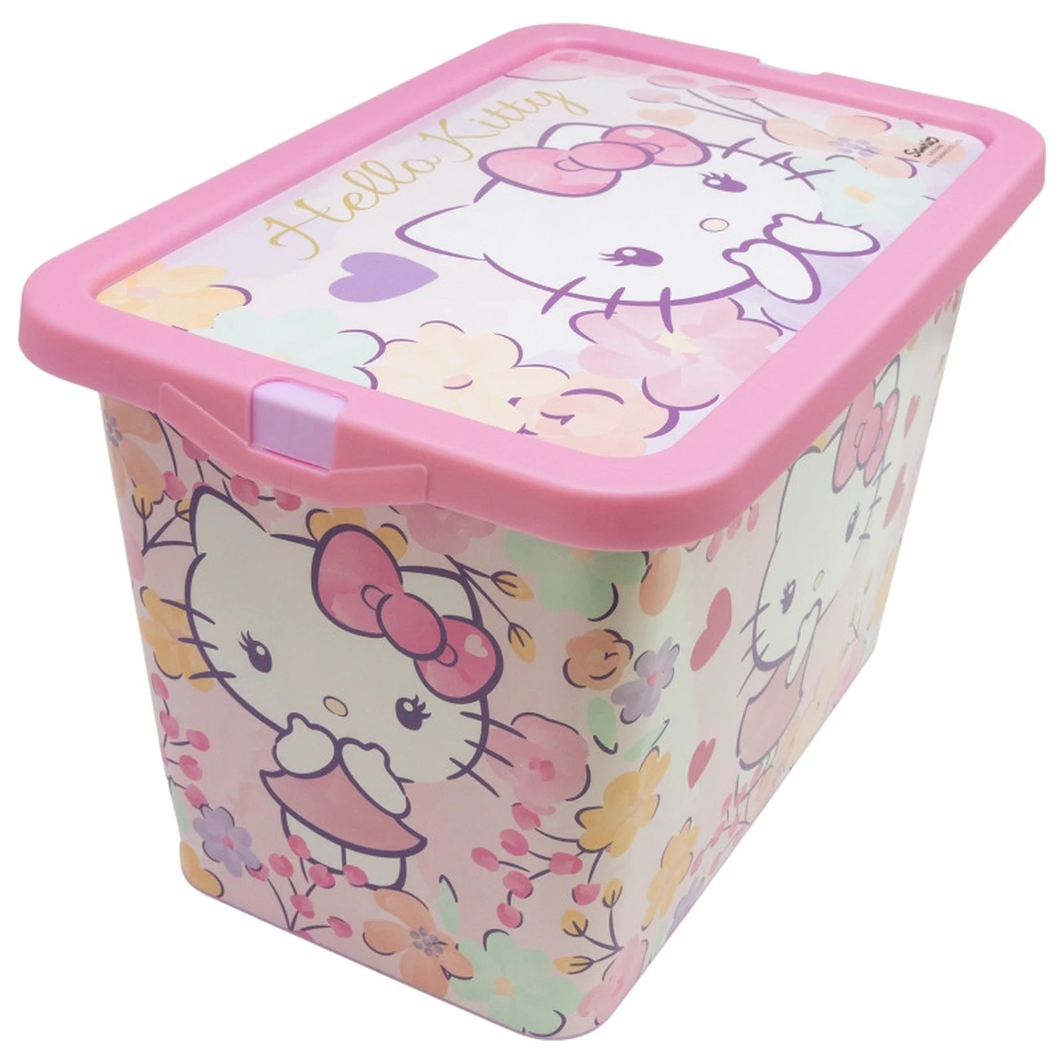 Hello Kitty Pastel Plastik Aufbewahrungsbox 7 L Produktfoto