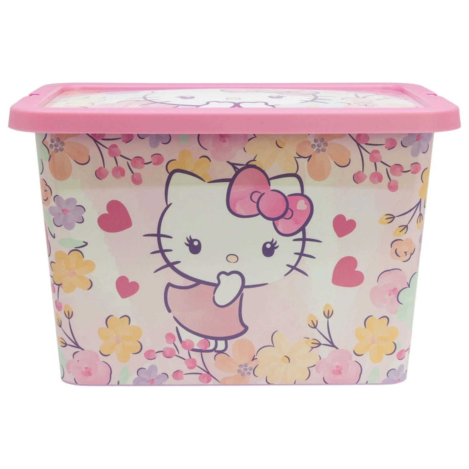 Hello Kitty Pastel Plastik Aufbewahrungsbox 7 L Produktfoto