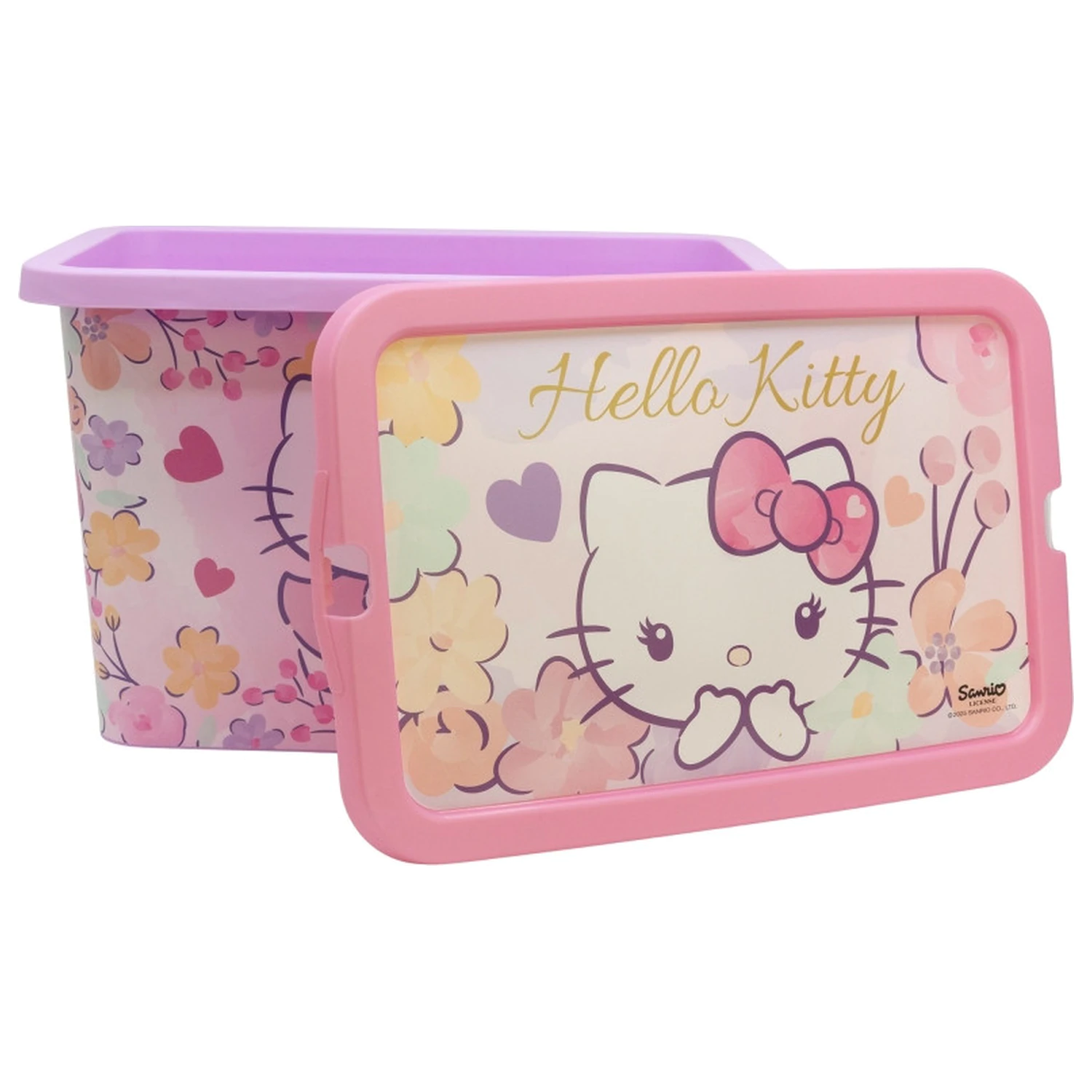 Hello Kitty Pastel Plastik Aufbewahrungsbox 7 L Produktfoto