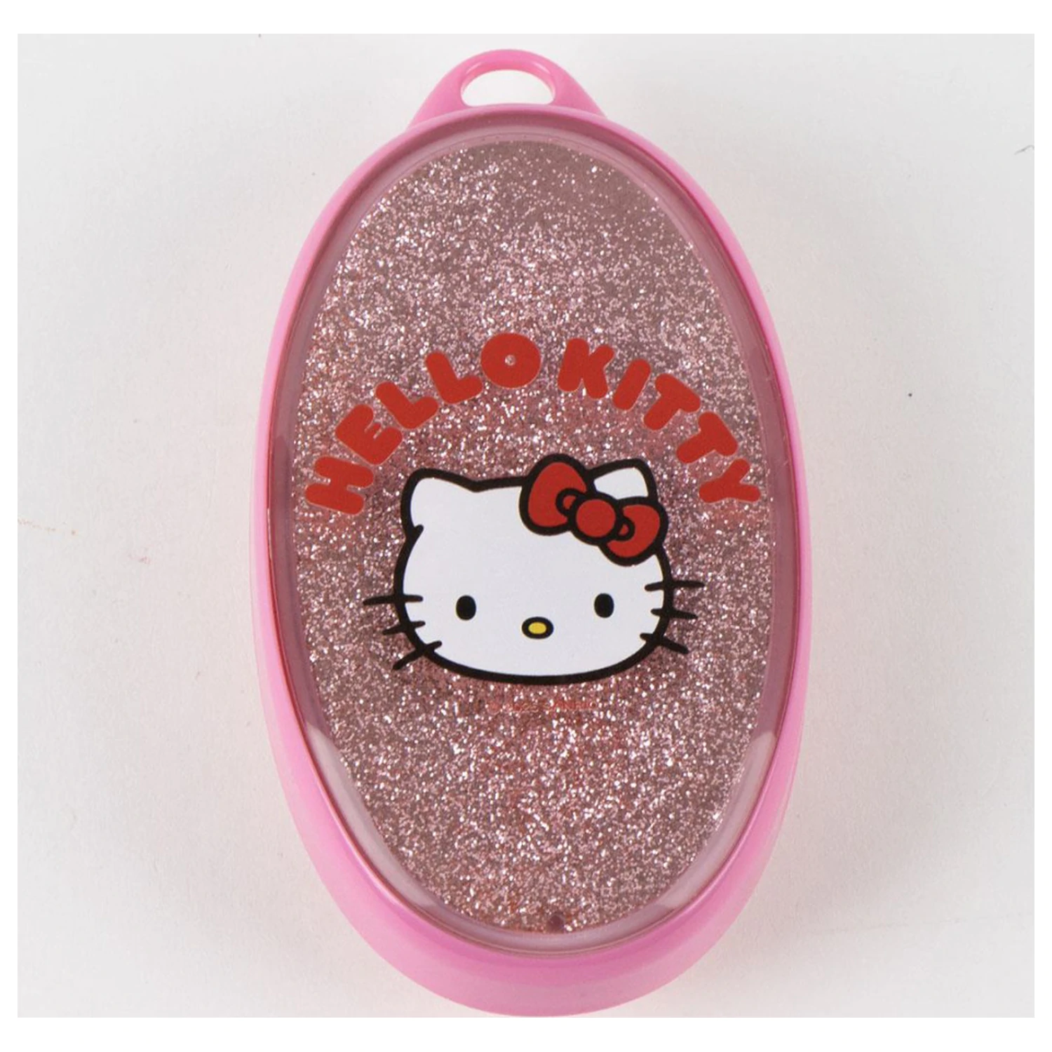 Hello Kitty Pink Glitter Haarbürste, Kamm 13 cm Produktfoto