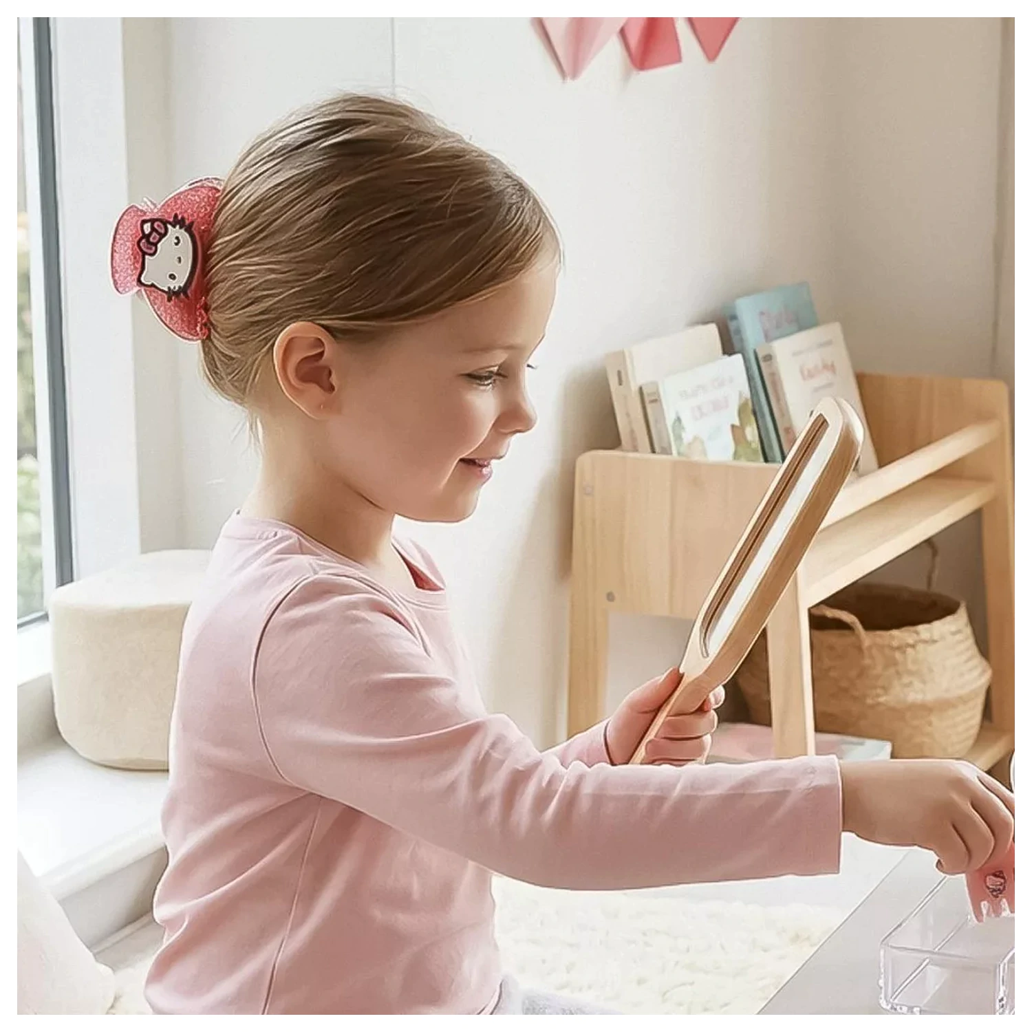 Hello Kitty Pink Hair Clip Set, 5-teilig Produktfoto