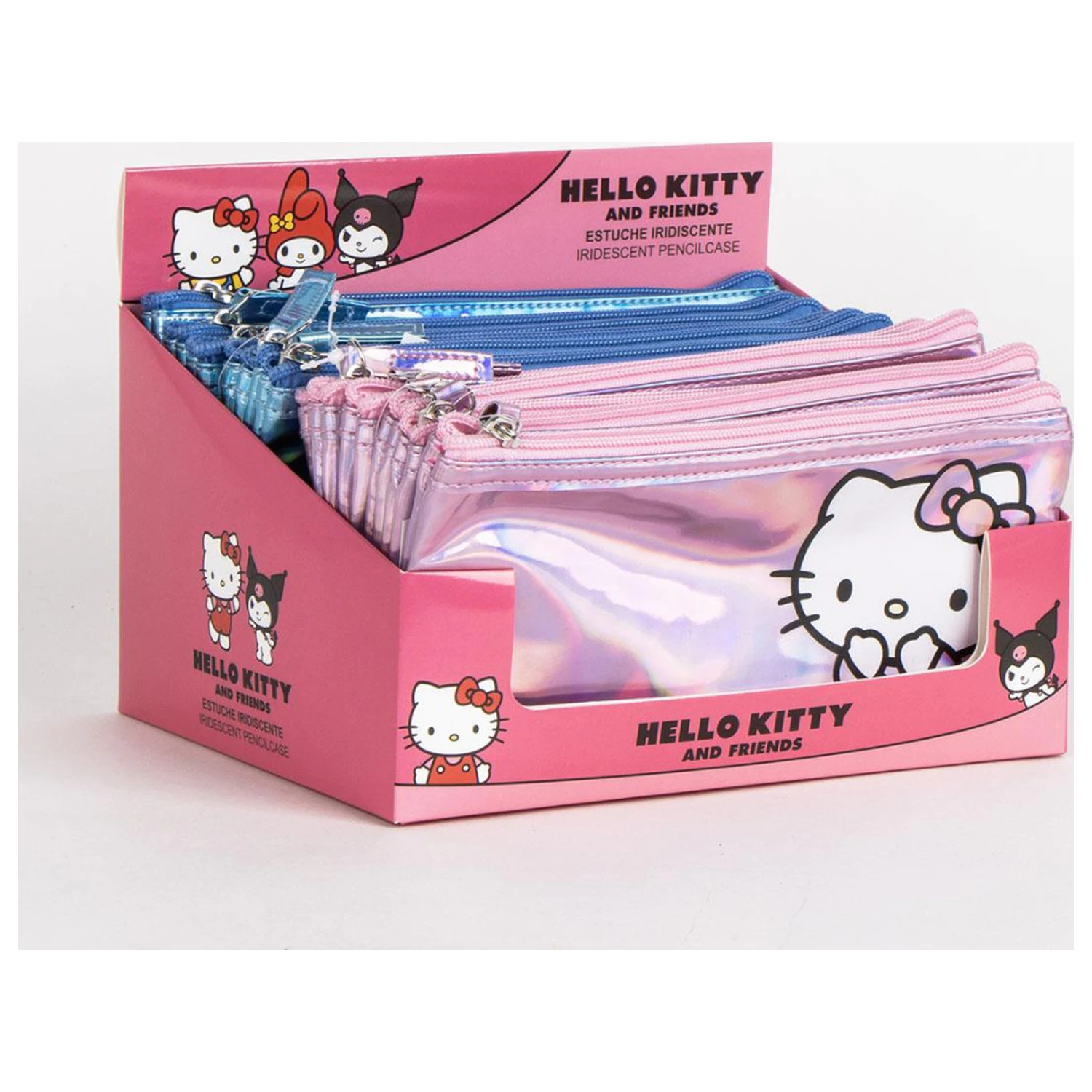 Hello Kitty Rosa Irisierende Kinder-Kulturtasche, Federmäppchen Produktfoto