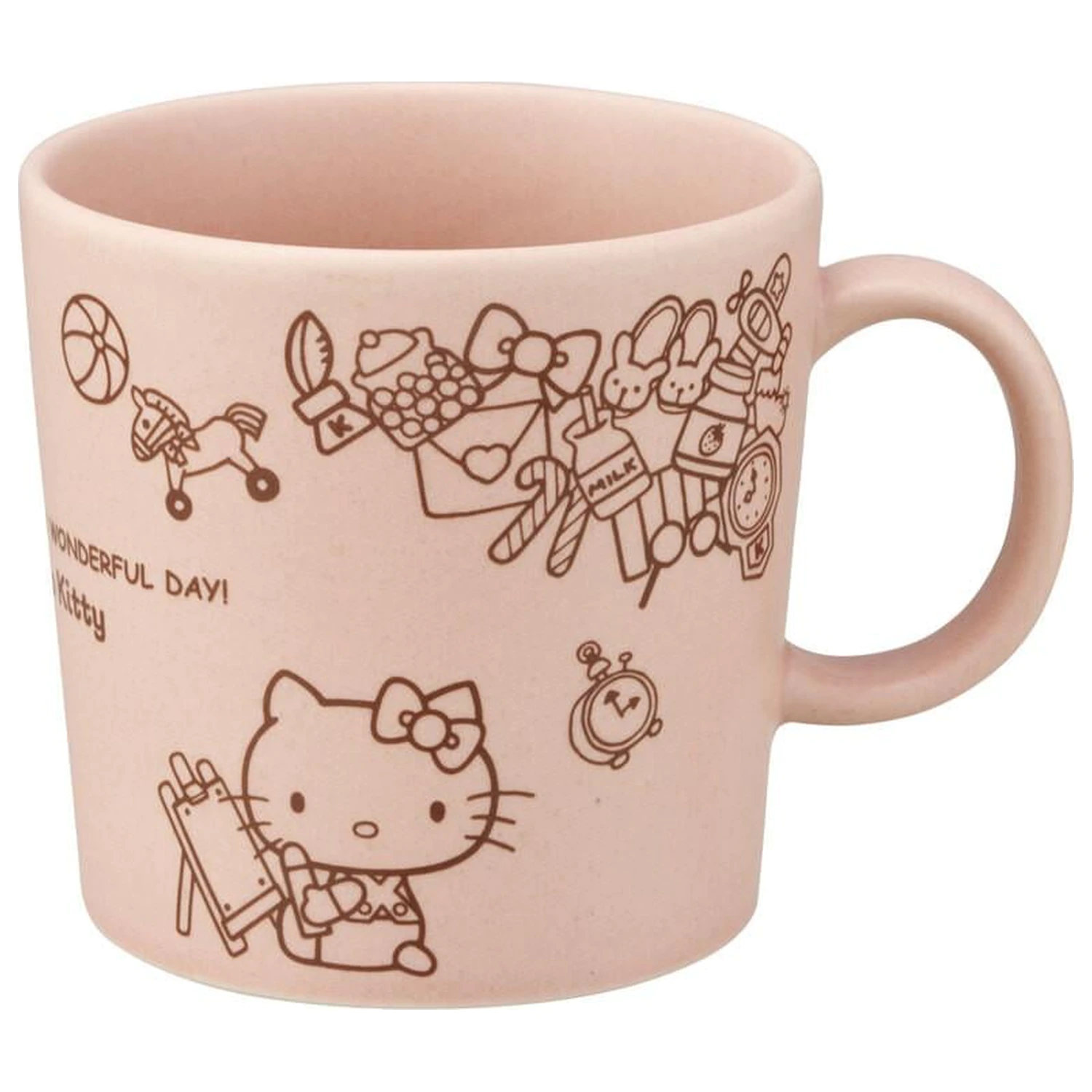 Hello Kitty Pink Sakura Tasse Mino Produktfoto