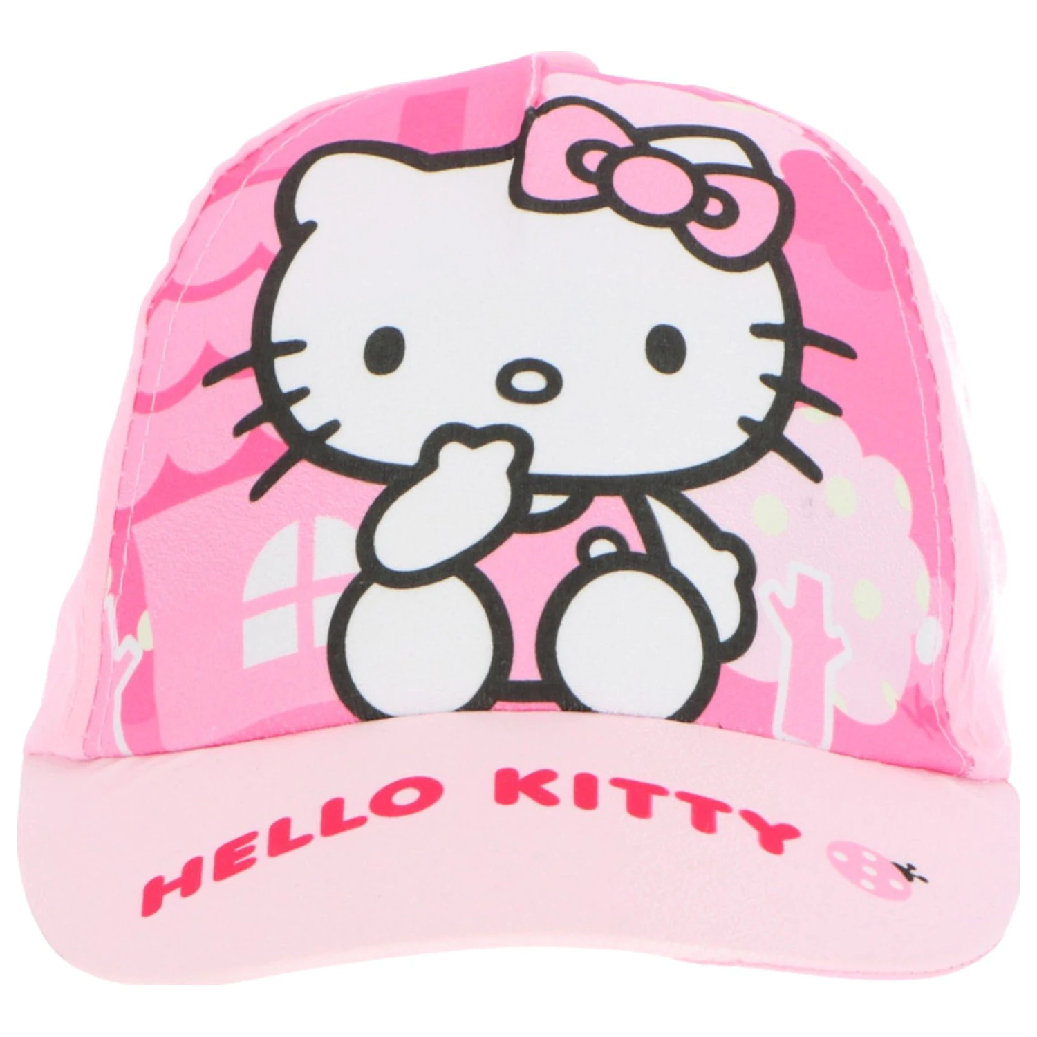 Hello Kitty Pink Town Kinder Baseballkappe 53 cm Produktfoto