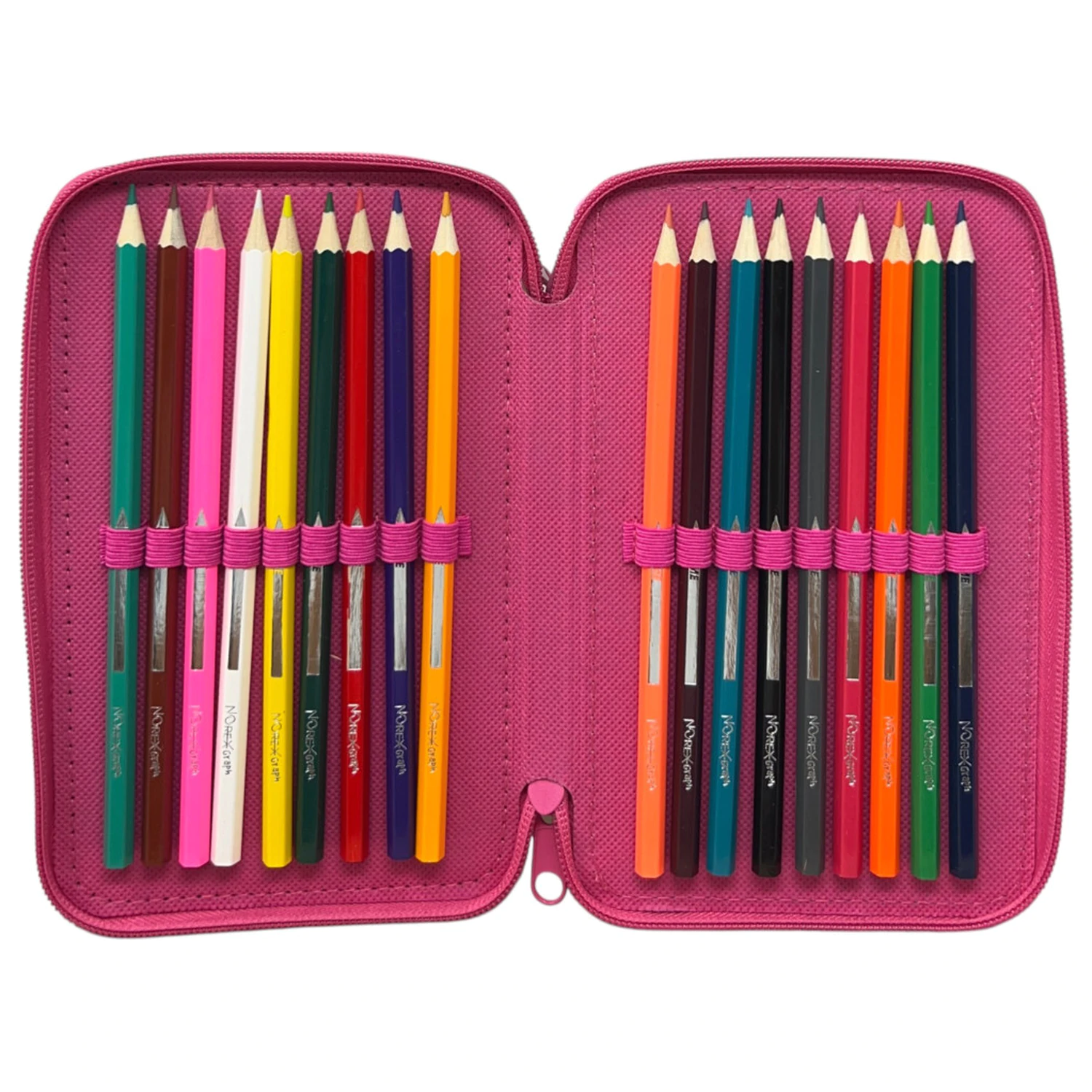 Hello Kitty Pinky gefülltes 3-stöckiges Federmäppchen Produktfoto