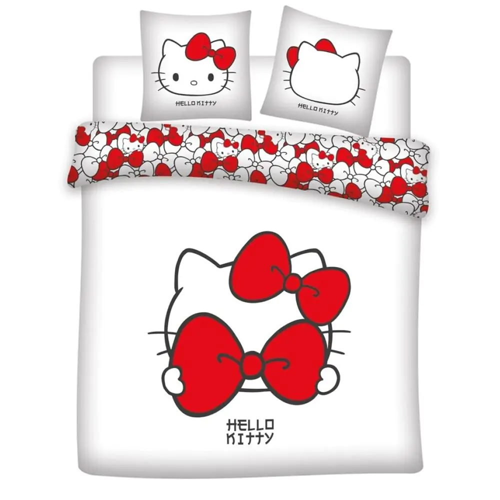 Hello Kitty Polycotton Bettbezug 135cm Produktfoto