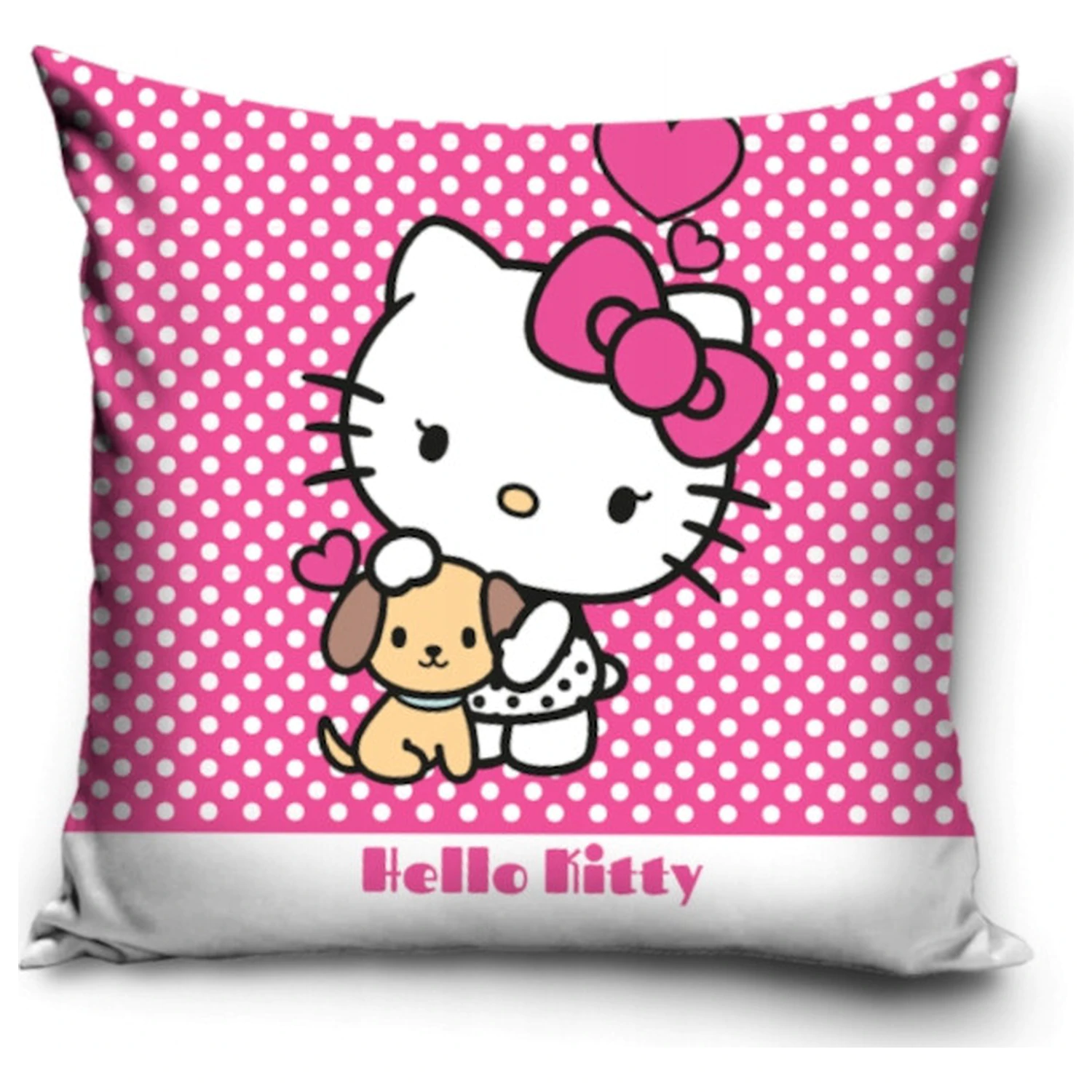 Hello Kitty Puppy Kopfkissenbezug Produktfoto