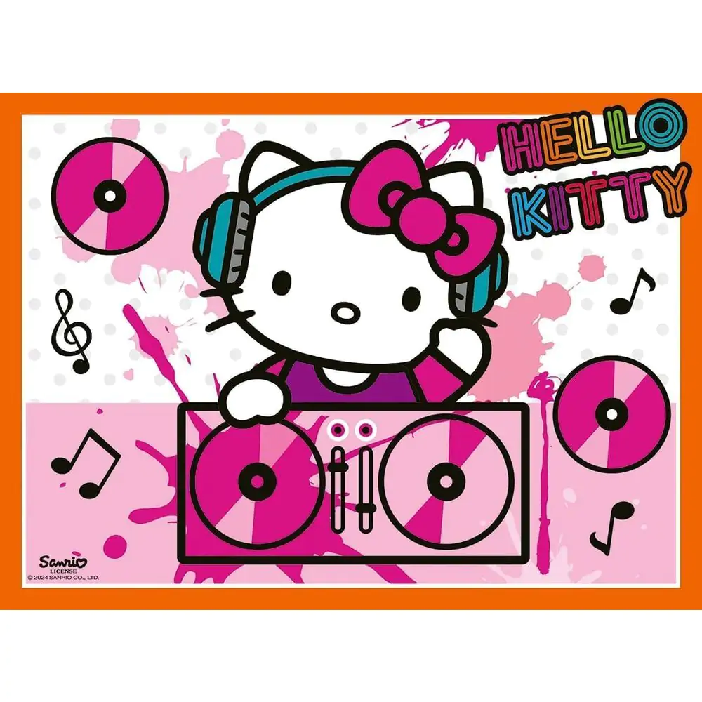 Hello Kitty Puzzle 12-16-20-24 Teile Produktfoto
