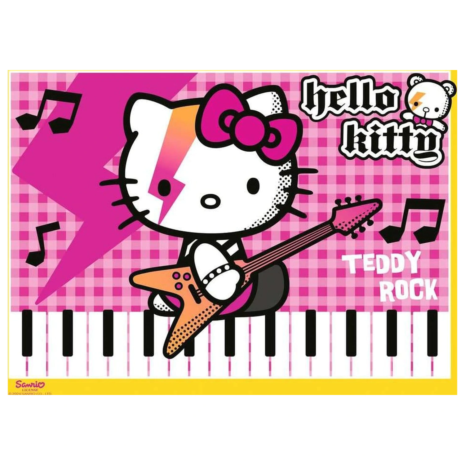 Hello Kitty Puzzle 4er-Pack Let's Go, Hello Kitty! (4x100 Teile) Produktfoto