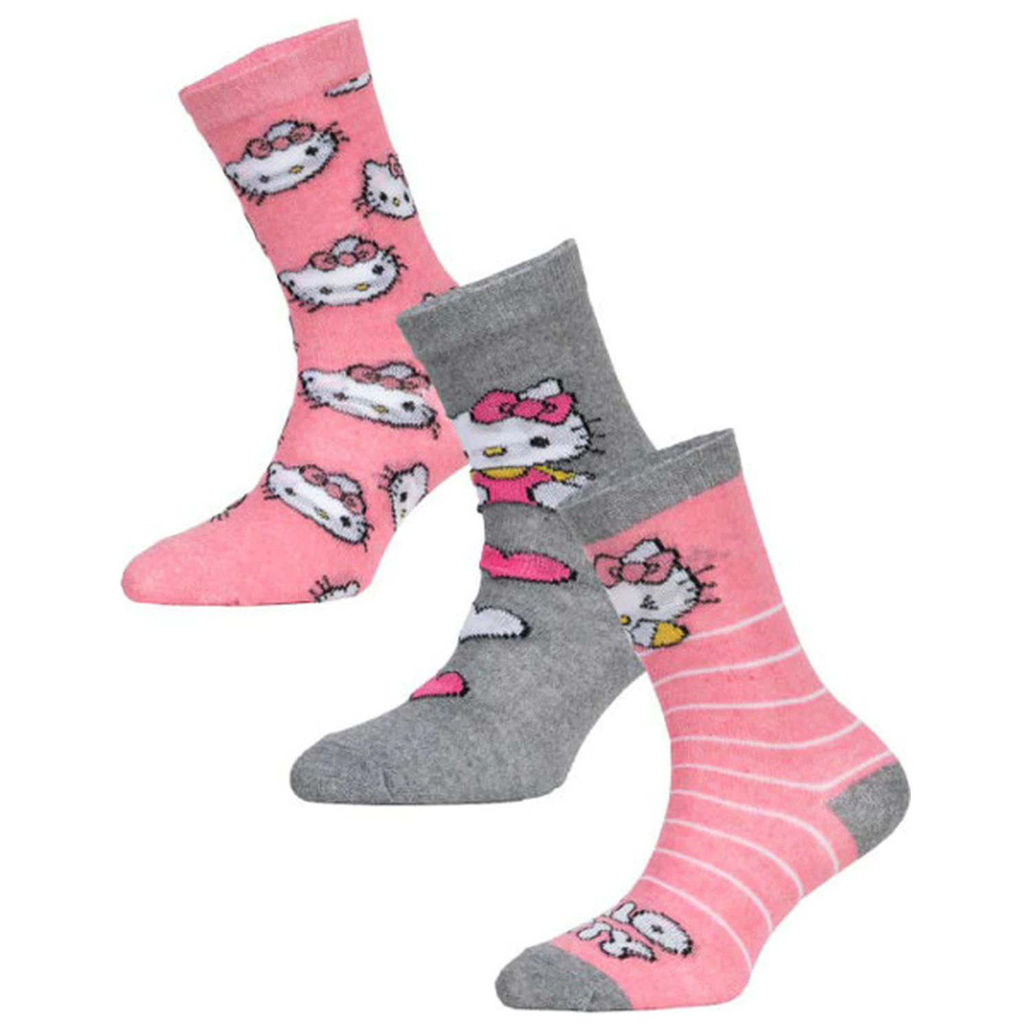 Hello Kitty Rose Kinder Socken 31/34 Produktfoto