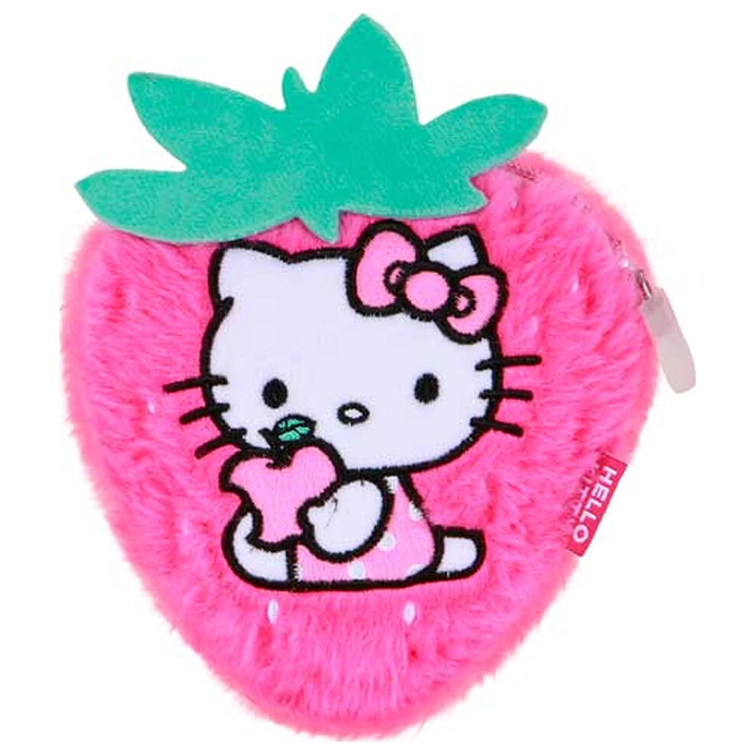 Hello Kitty Strawberry Plüsch Geldbörse Produktfoto
