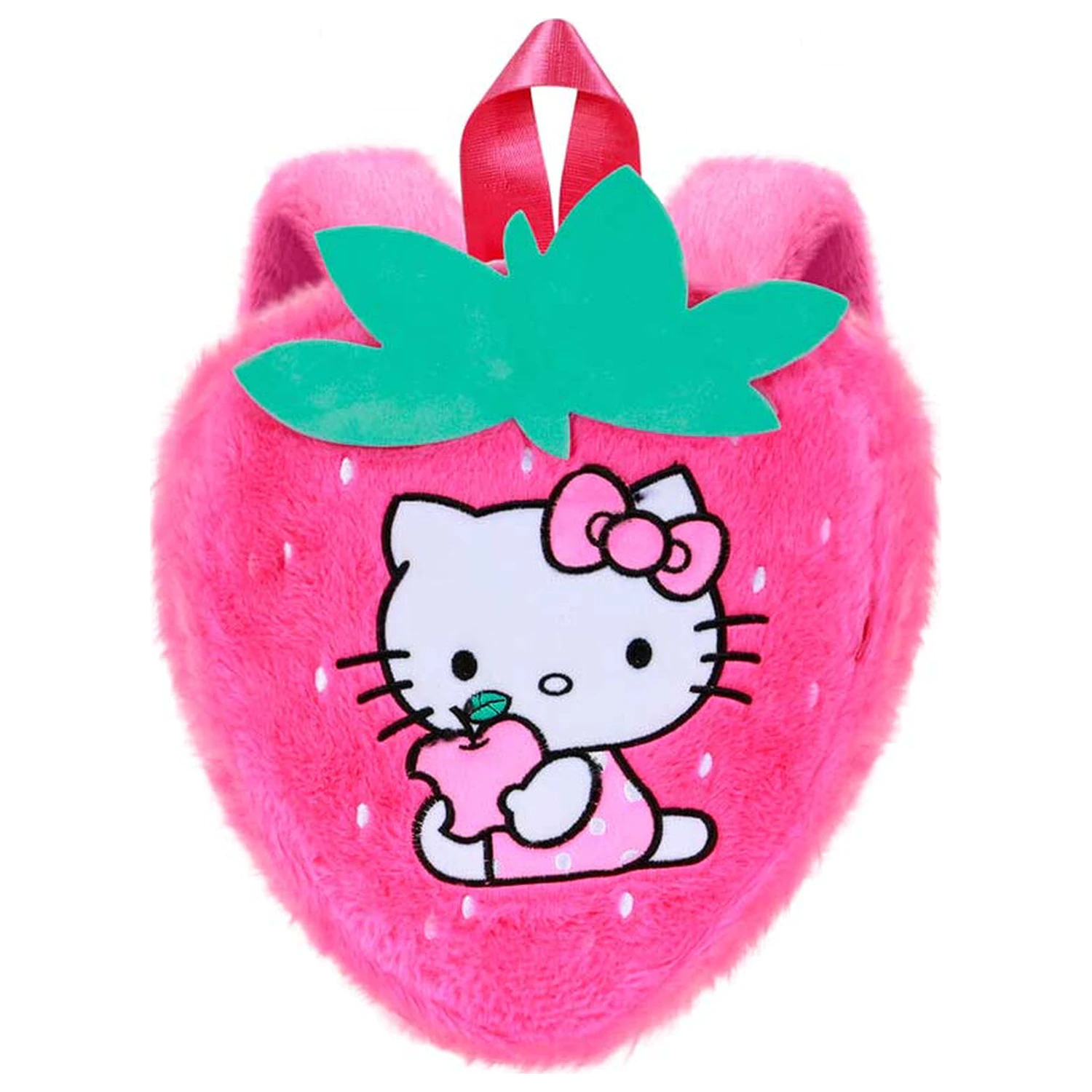 Hello Kitty Strawberry Plüsch Rucksack Produktfoto