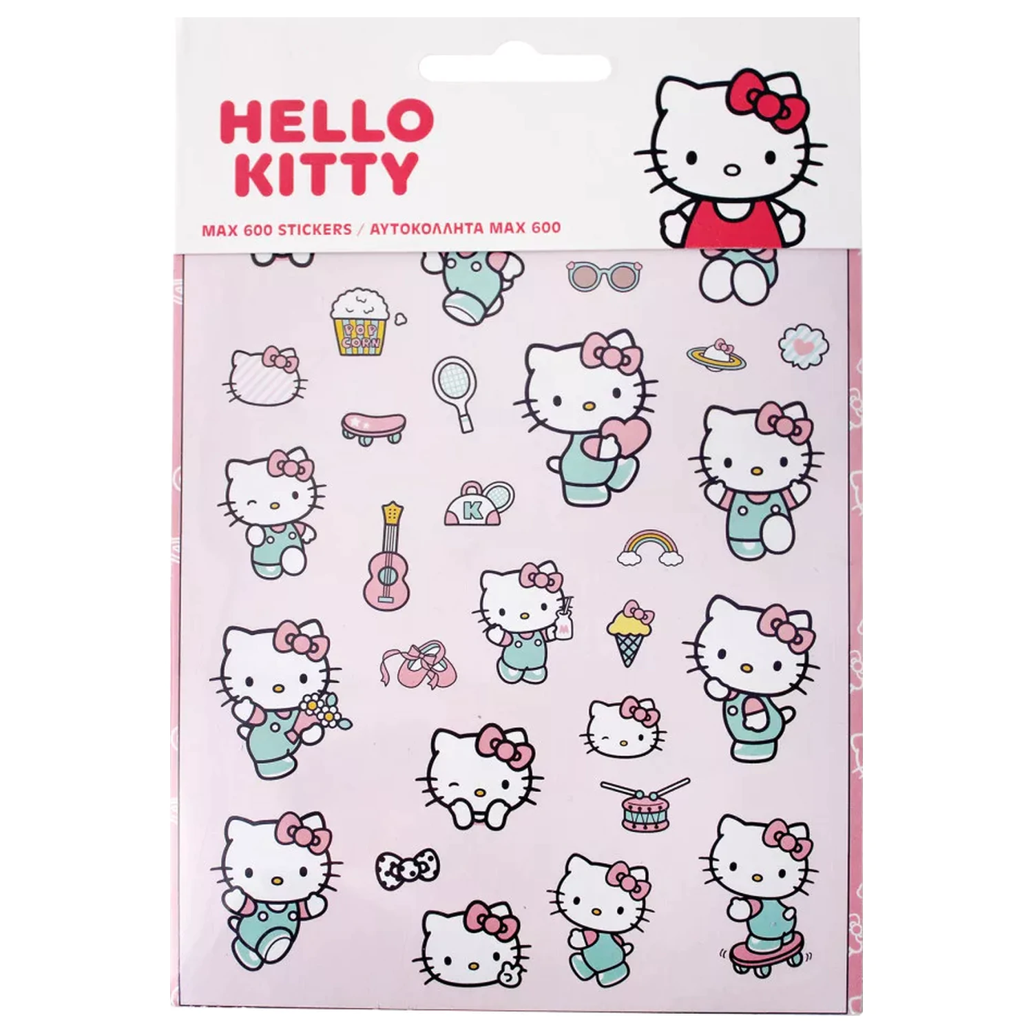 Hello Kitty Summer 600-teiliges Sticker Set Produktfoto