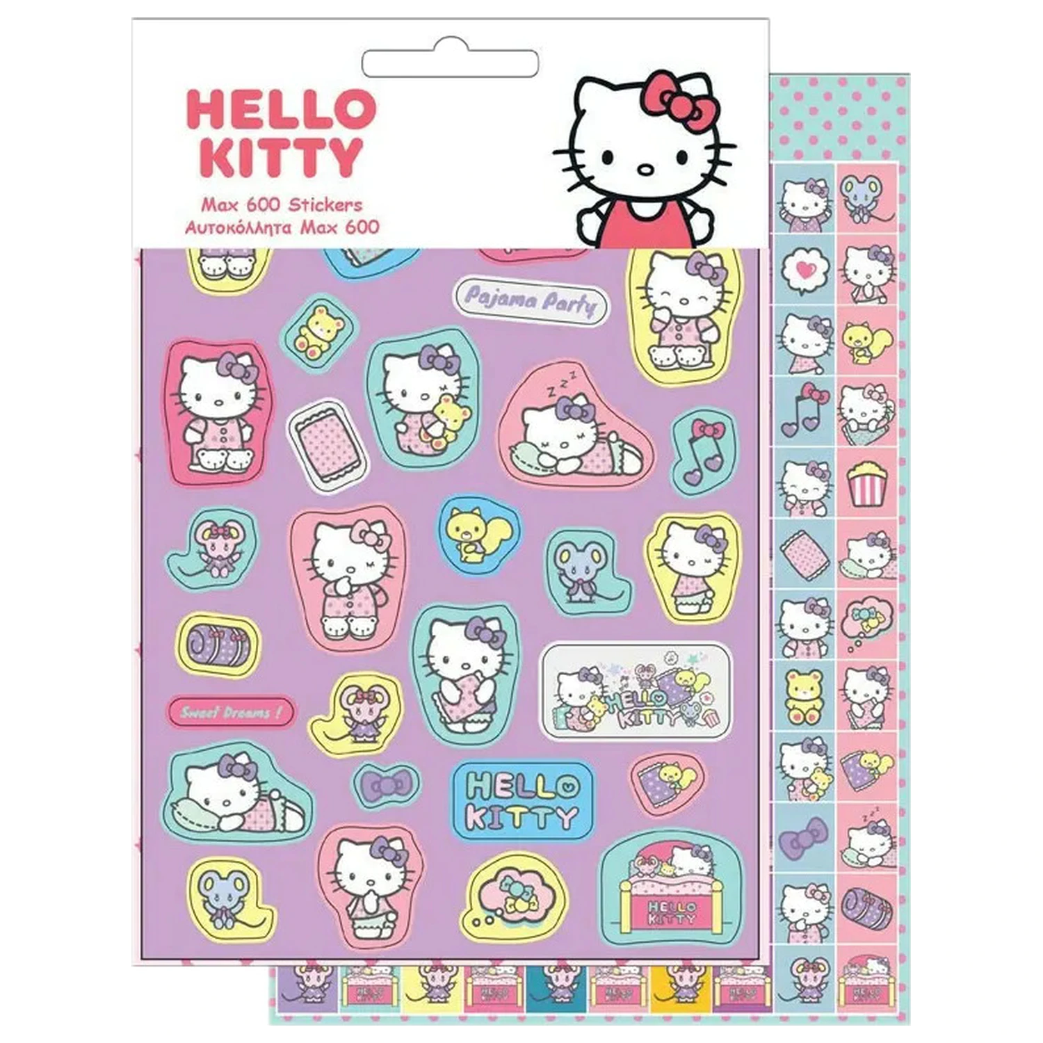 Hello Kitty Sweet 600-teiliges Sticker-Set Produktfoto