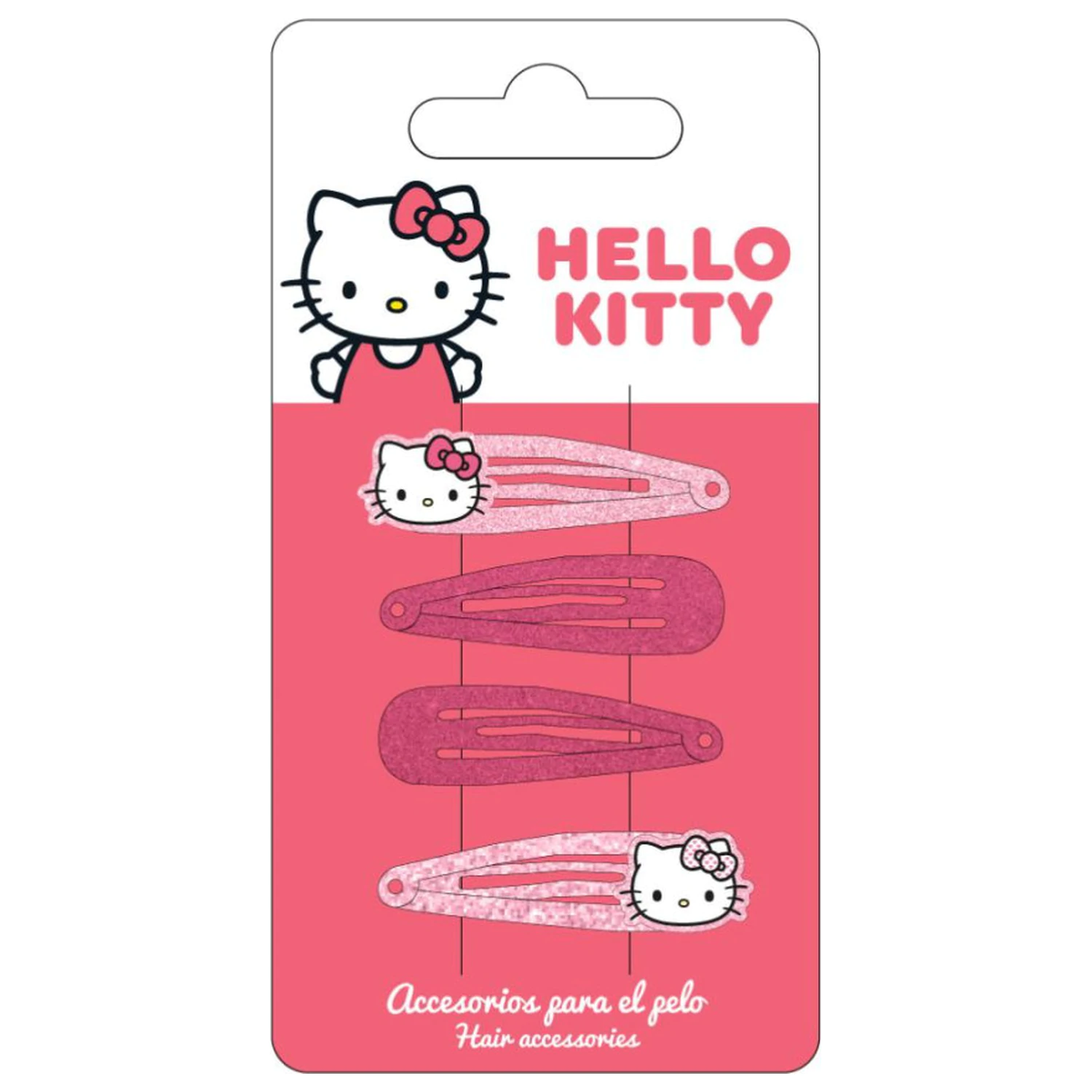 Hello Kitty Sweet Haarspangen Set 4 Teile Produktfoto
