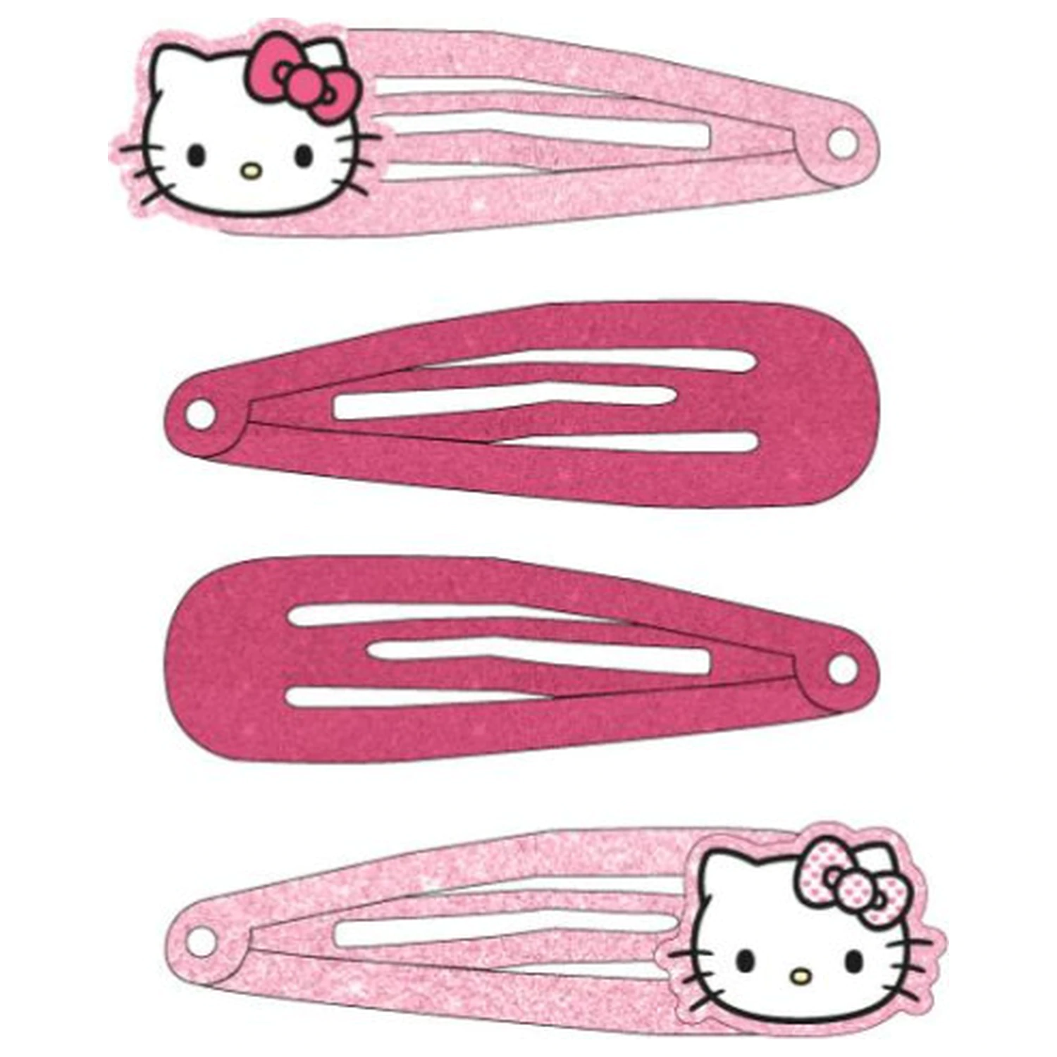 Hello Kitty Sweet Haarspangen Set 4 Teile Produktfoto