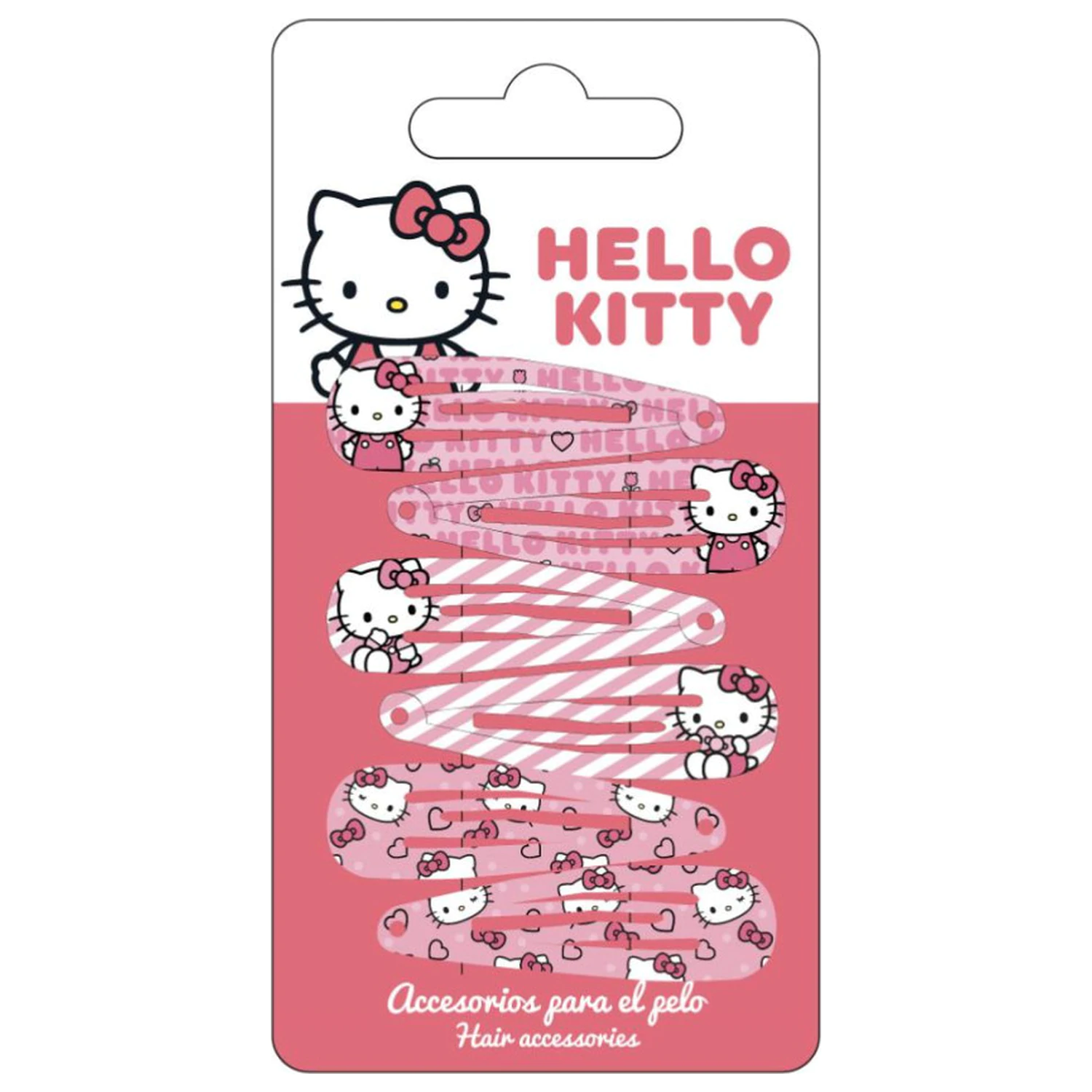 Hello Kitty Sweet Haarspangen Set 6 Teile Produktfoto