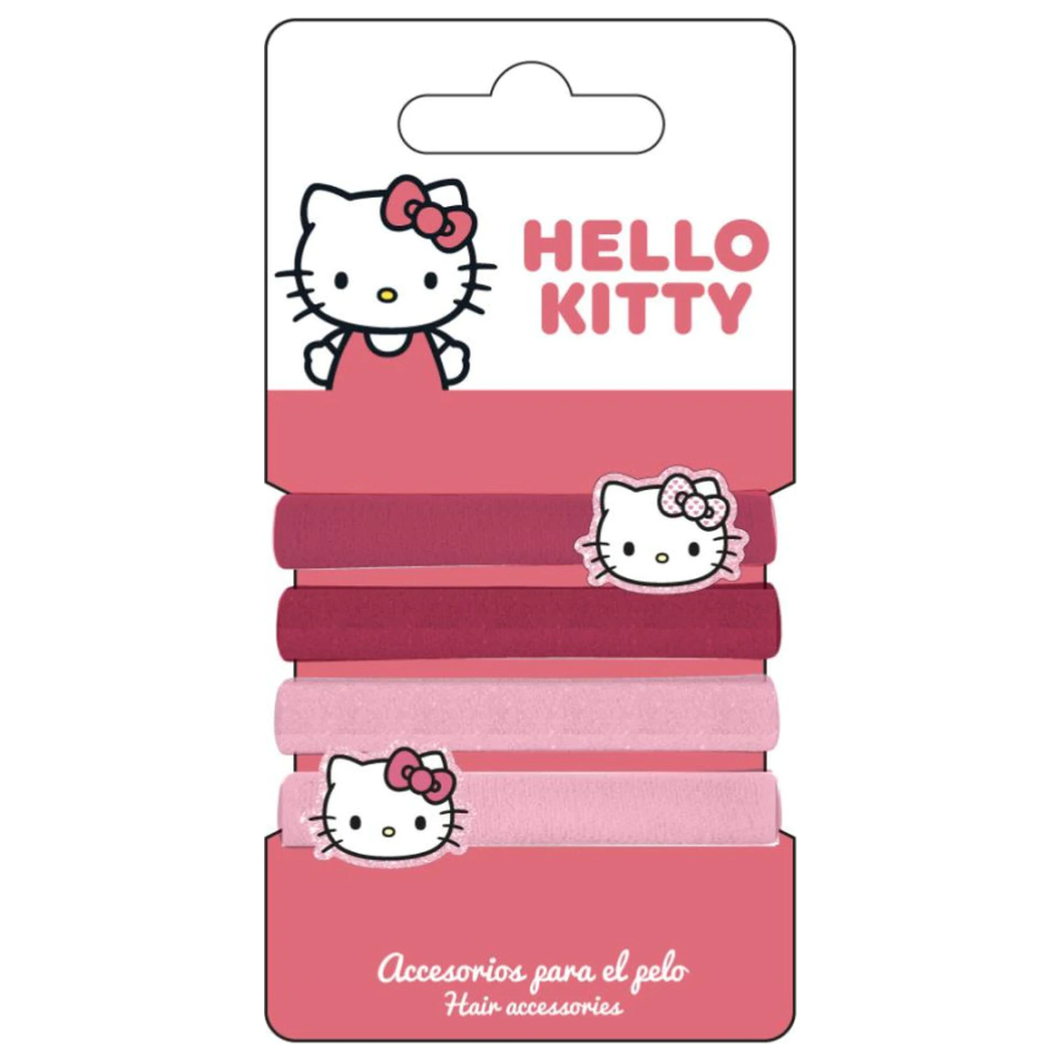 Hello Kitty Sweet Haargummis Set 4 Stück Produktfoto