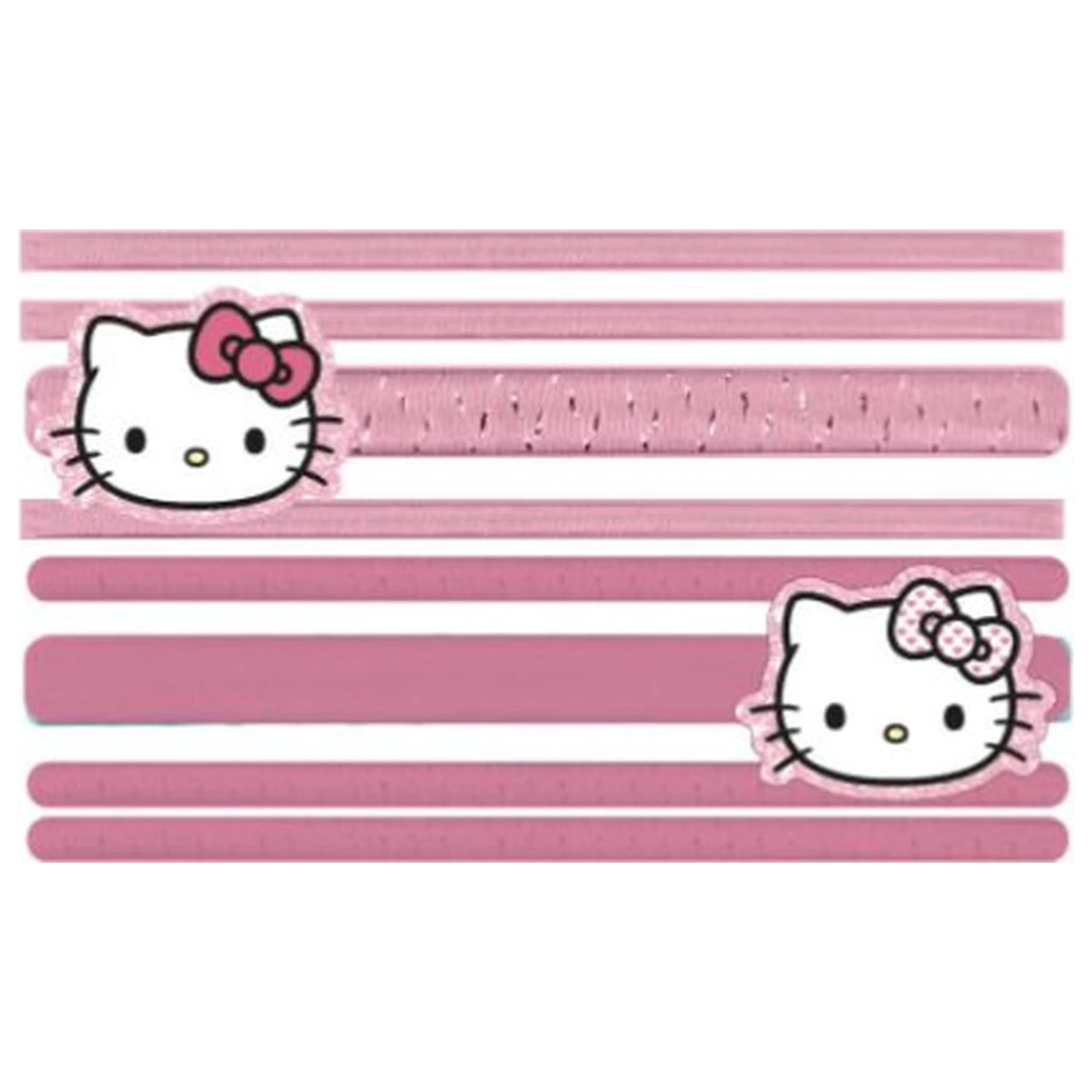 Hello Kitty Sweet Haargummis Set 8-teilig Produktfoto