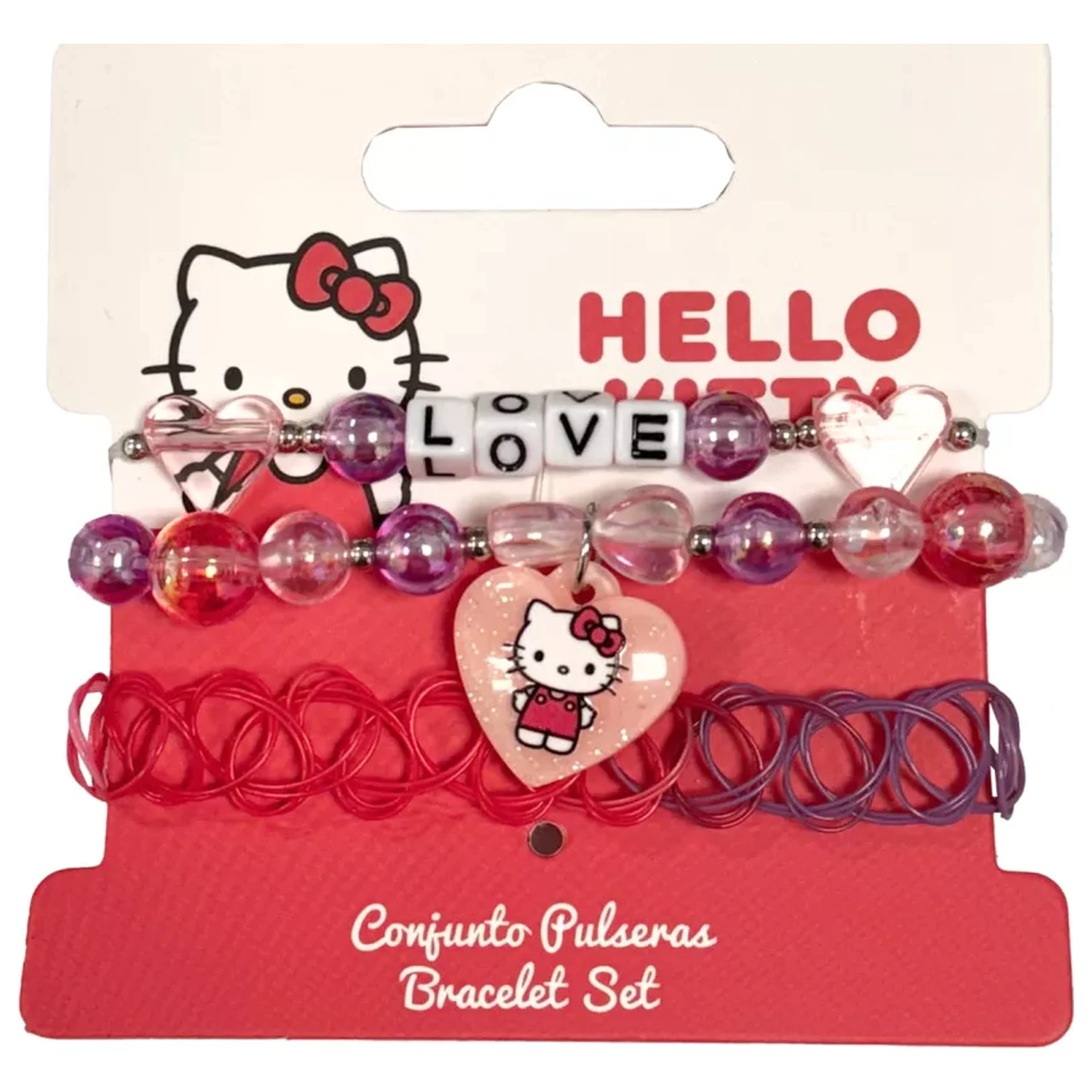 Hello Kitty Sweet Armband Set von 3 Produktfoto