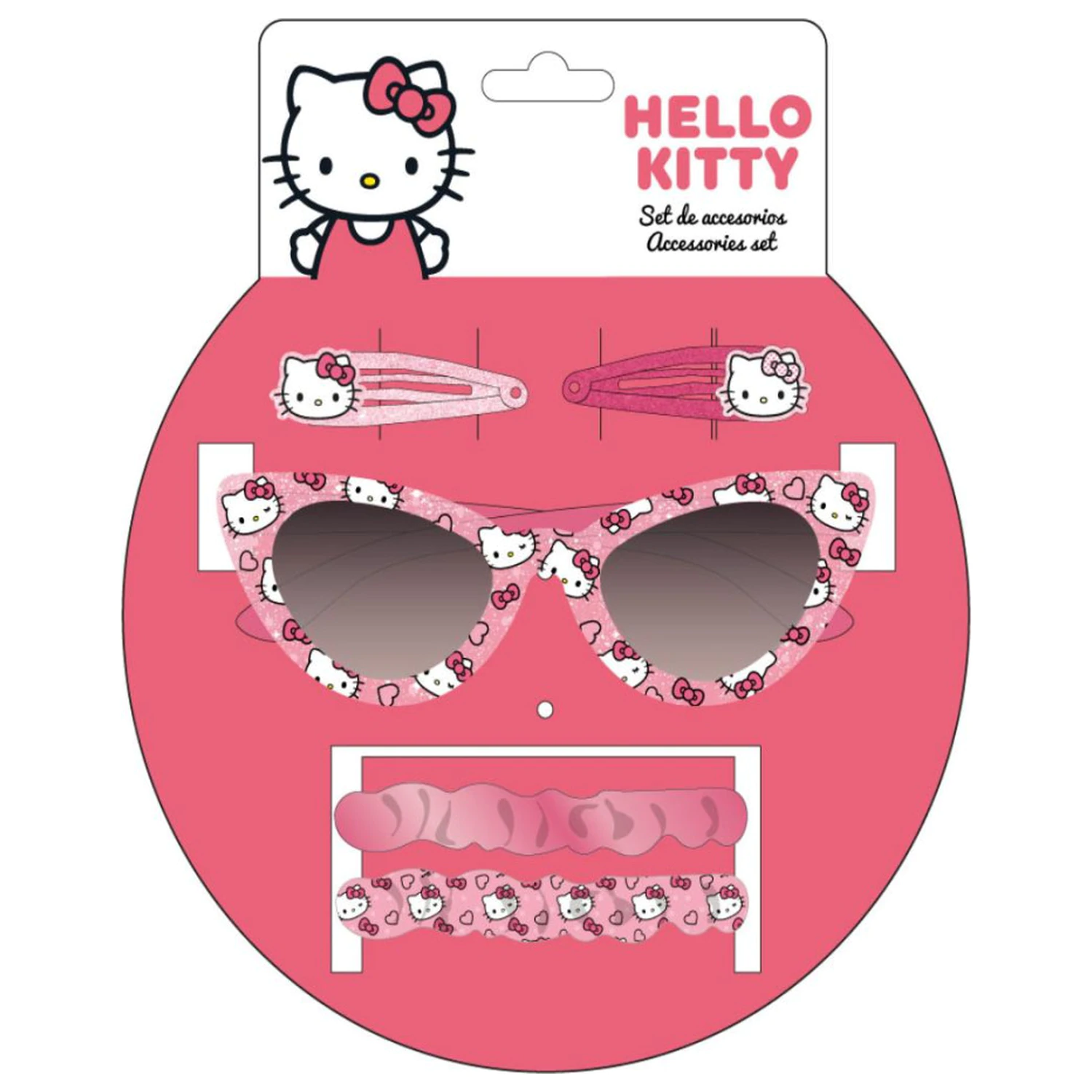 Hello Kitty Sweet Sonnenbrille und Haar-Accessoire Set Produktfoto