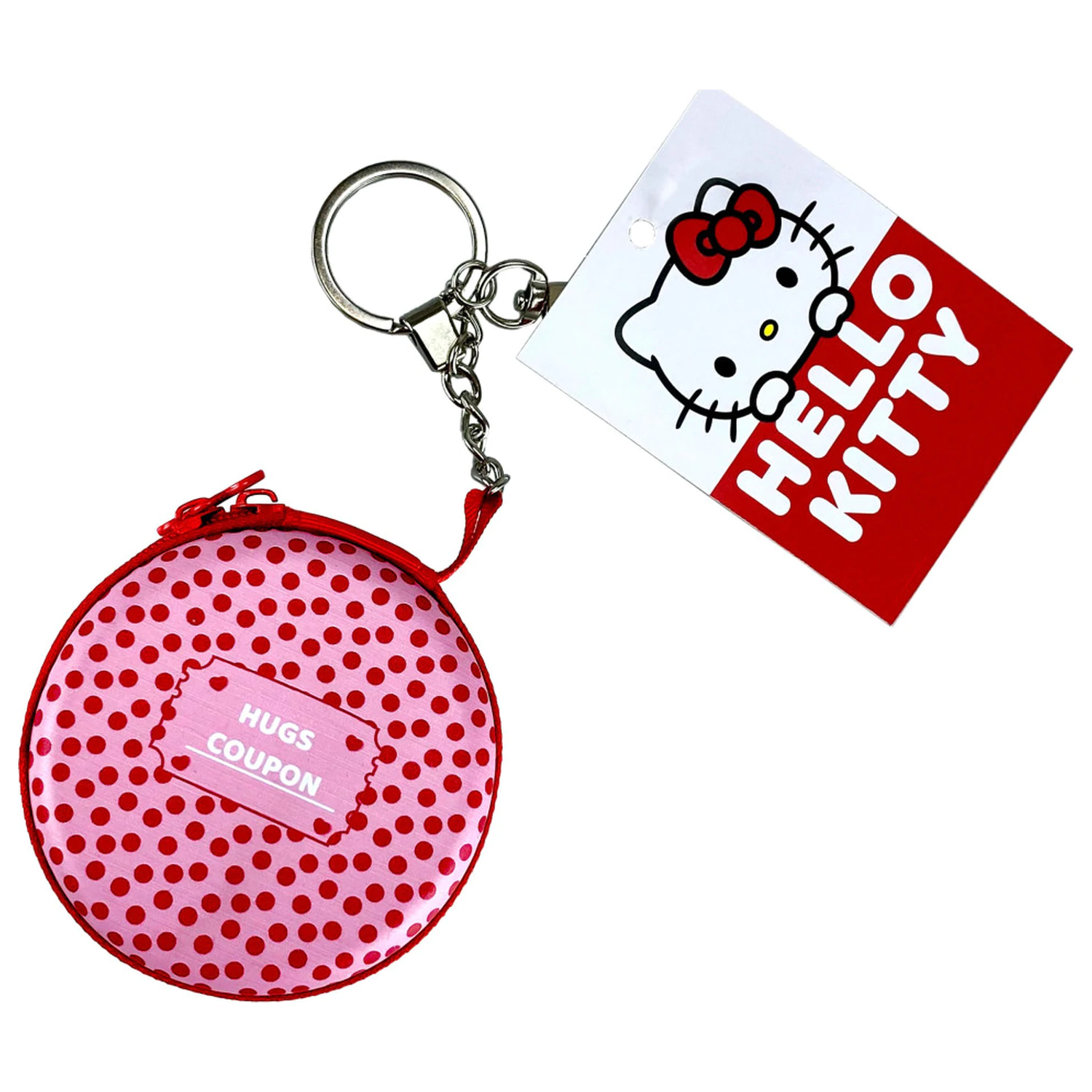 Hello Kitty Sweetheart Schlüsselanhänger und Mini-Geldbörse Produktfoto