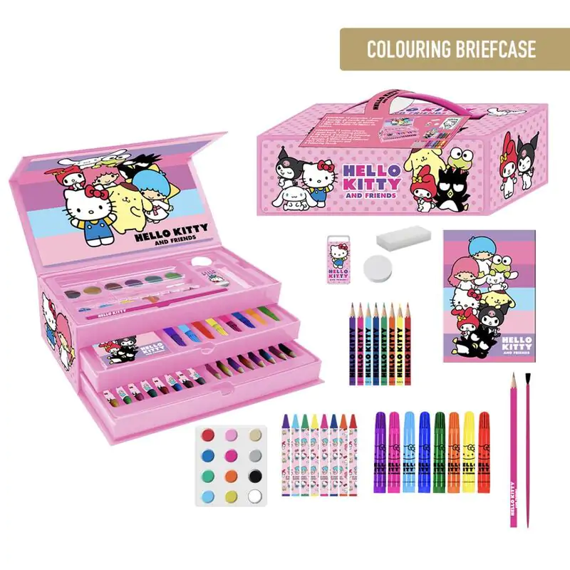 Hello Kitty Schreibwaren-Set zum Ausmalen termékfotó