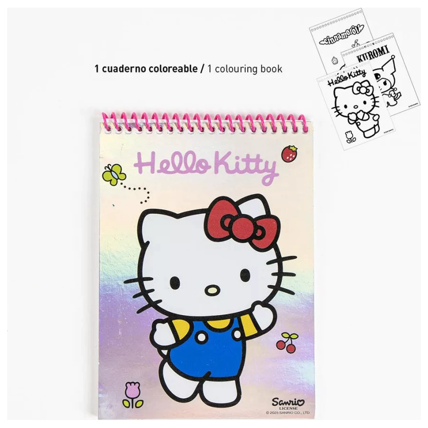 Hello Kitty Schreibwaren-Set zum Ausmalen Produktfoto