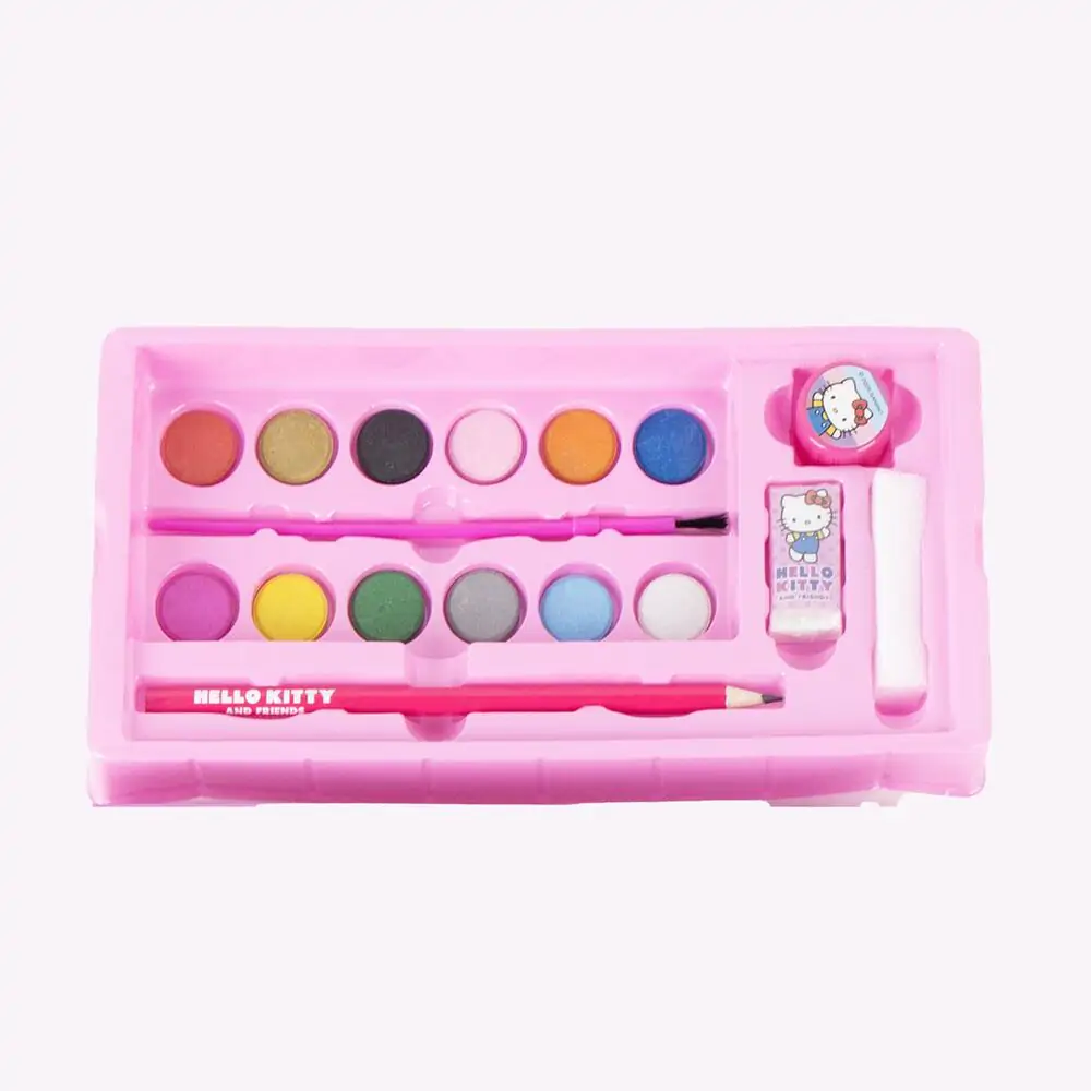 Hello Kitty Schreibwaren-Set zum Ausmalen Produktfoto