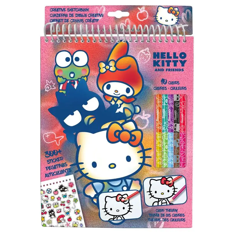 Hello Kitty Bleistift Malset Produktfoto