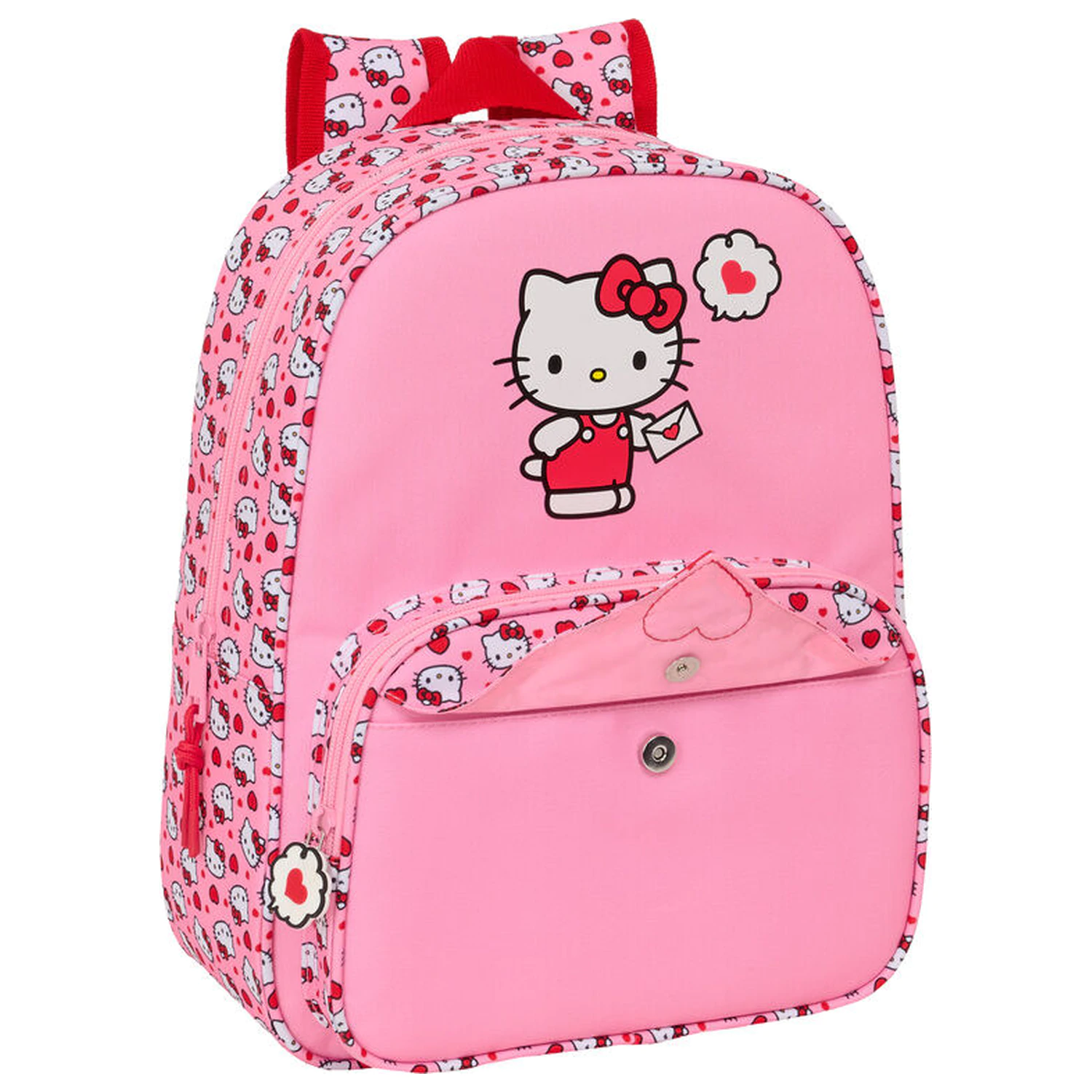 Hello Kitty anpassbarer Rucksack 34cm Produktfoto