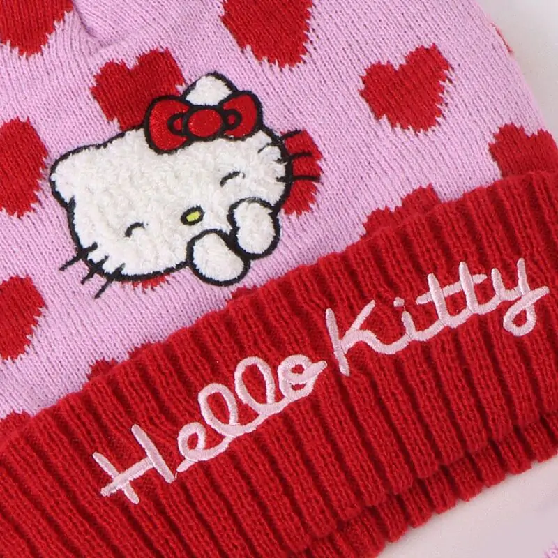 Hello Kitty Winterset Schlauchschal Mütze Handschuhe Produktfoto