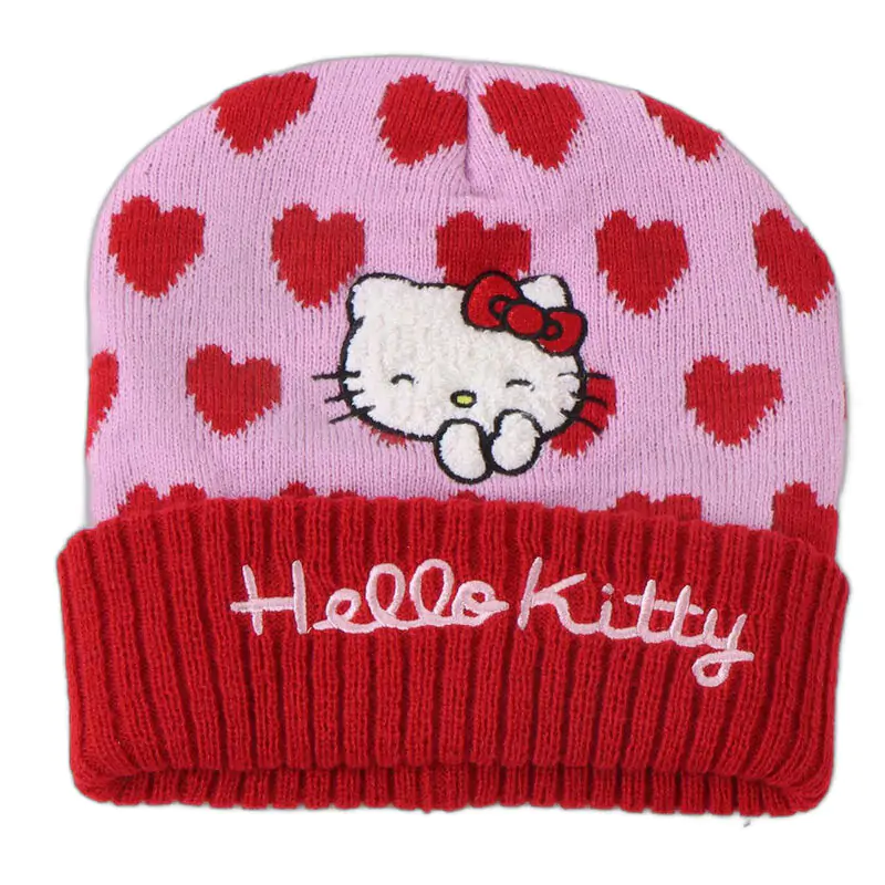 Hello Kitty Winterset Schlauchschal Mütze Handschuhe Produktfoto