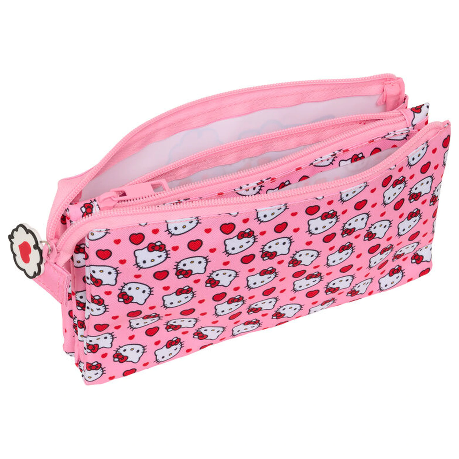 Hello Kitty dreifaches Federmäppchen Produktfoto