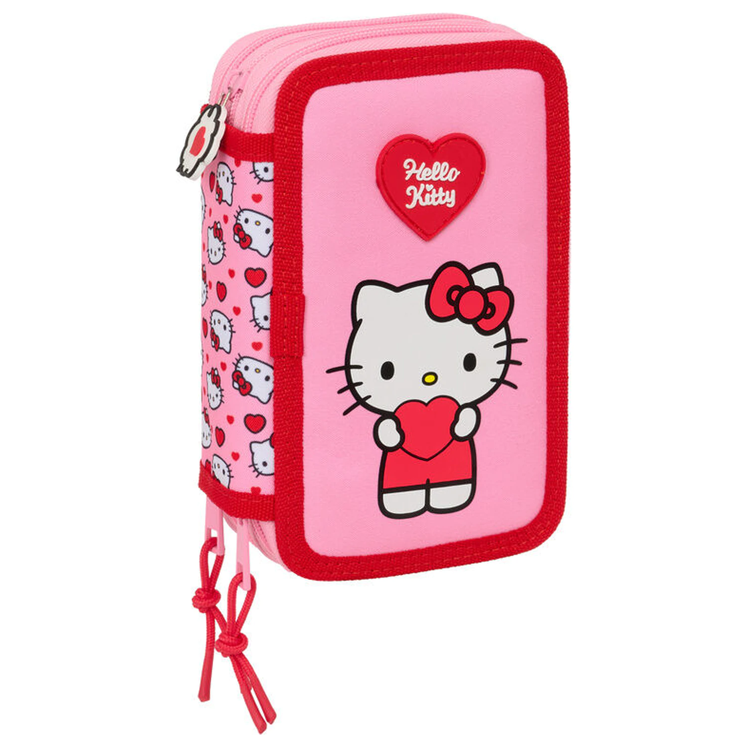 Hello Kitty dreifach Federmappe 37 Teile Produktfoto