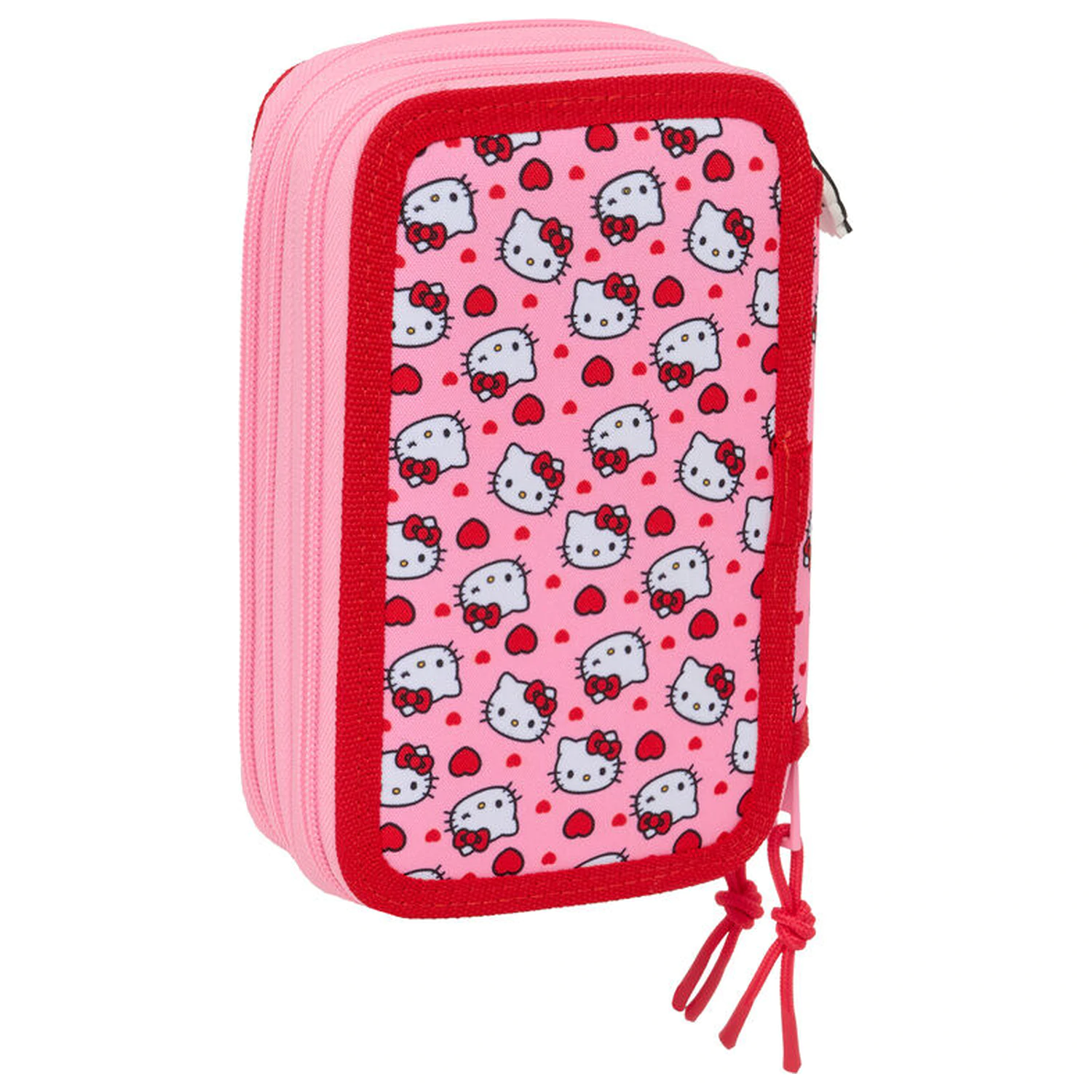 Hello Kitty dreifach Federmappe 37 Teile Produktfoto