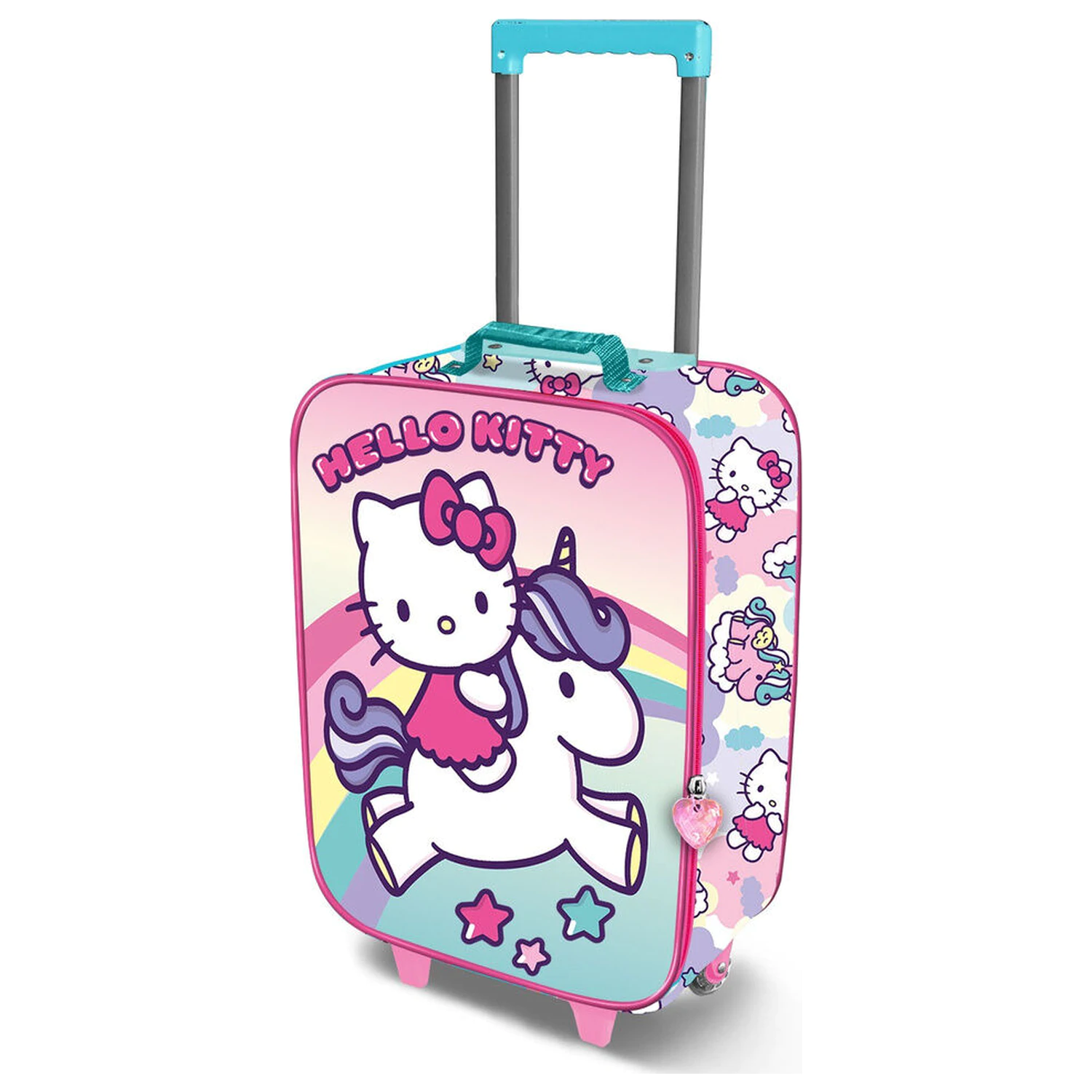 Hello Kitty Unicorn 3D Rollkoffer 46cm Produktfoto