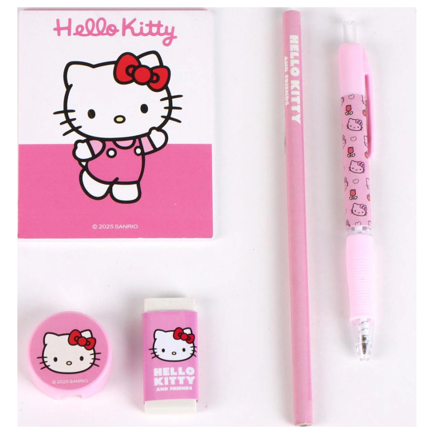Hello Kitty White Plüsch Federmäppchen Produktfoto