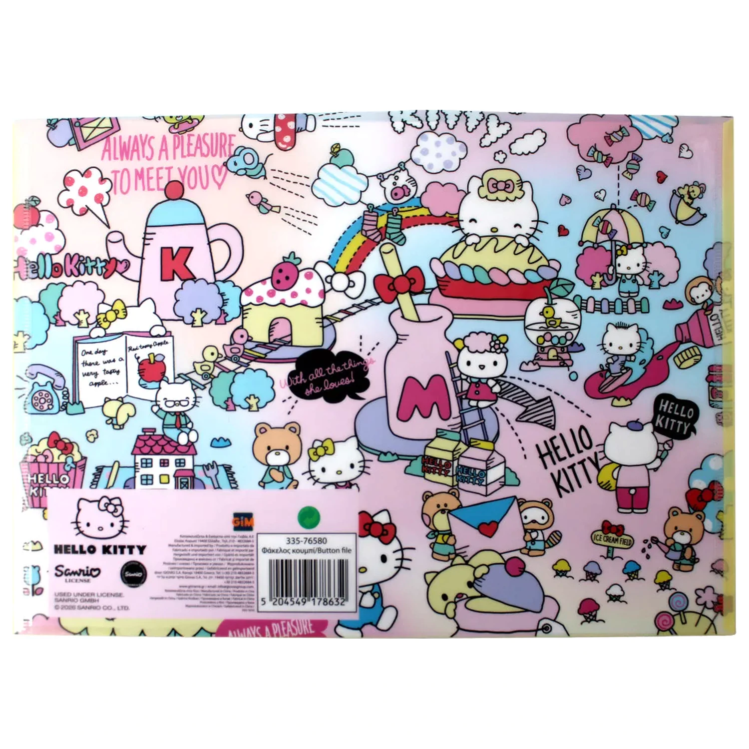 Hello Kitty World DIN A4 Dokumentenhülle Produktfoto