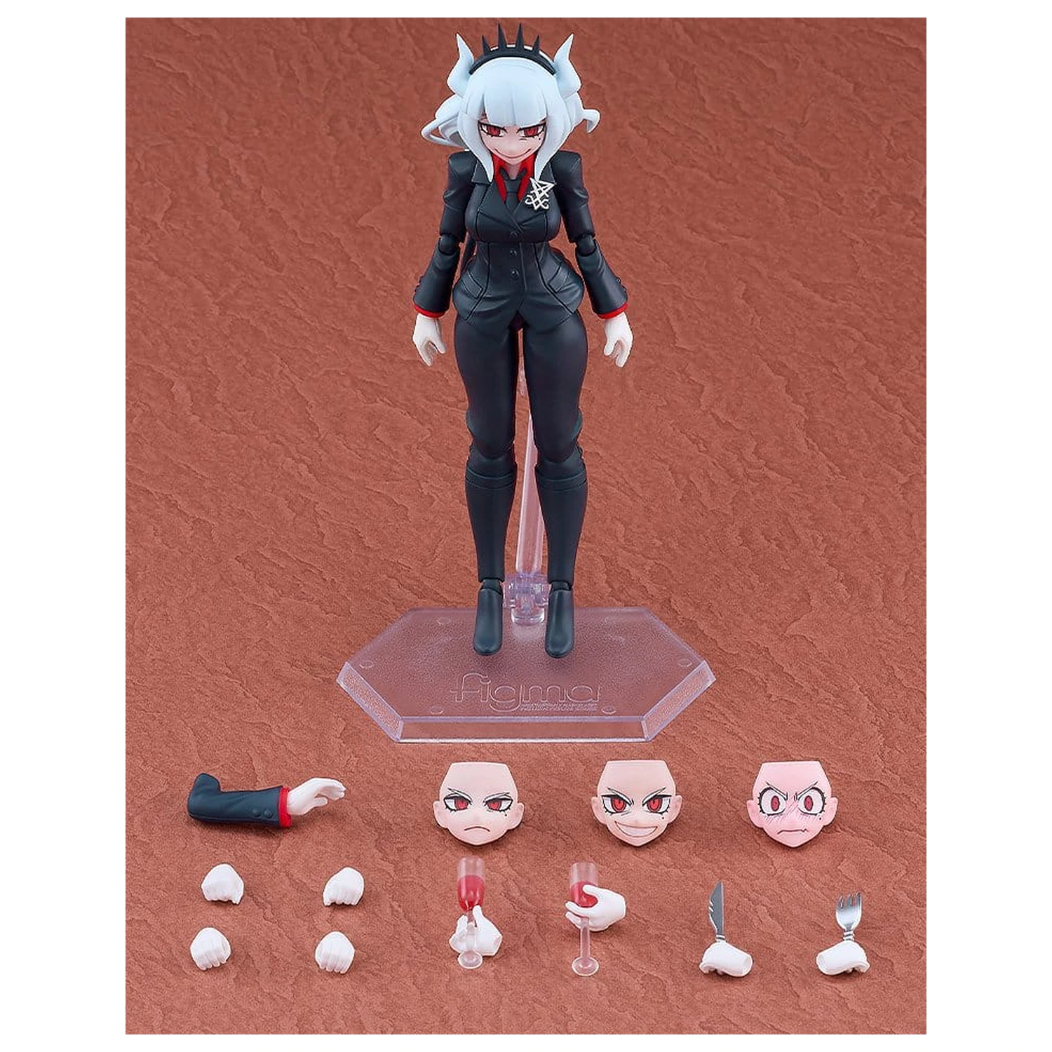 Helltaker Figma Actionfigur Lucifer 15 cm Produktfoto