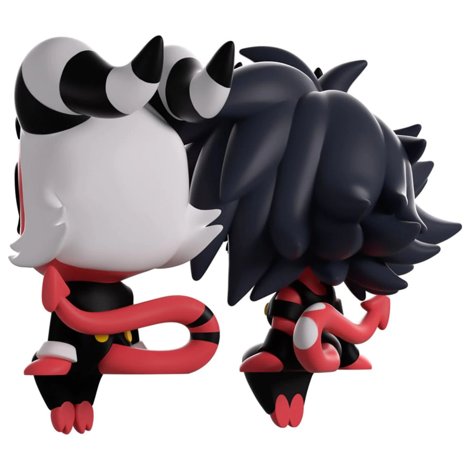 Helluva Boss Vinyl Figuren Millie & Moxxie Monitor Buddiez Produktfoto