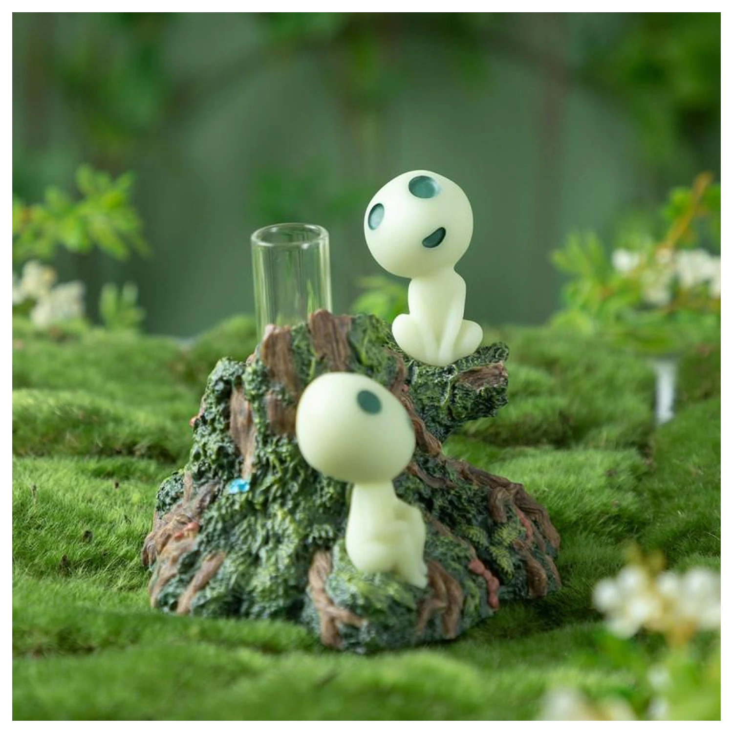 Princess Mononoke Kodama Figur. Soliflore Produktfoto