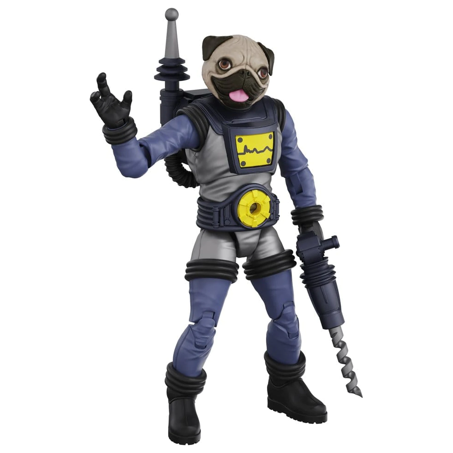 Hero H.A.C.K.S. Core Action Figur 1/18 Heroes and Villains Wave 1 Zarko Resources Inc.: Galactic Prospectors Produktfoto