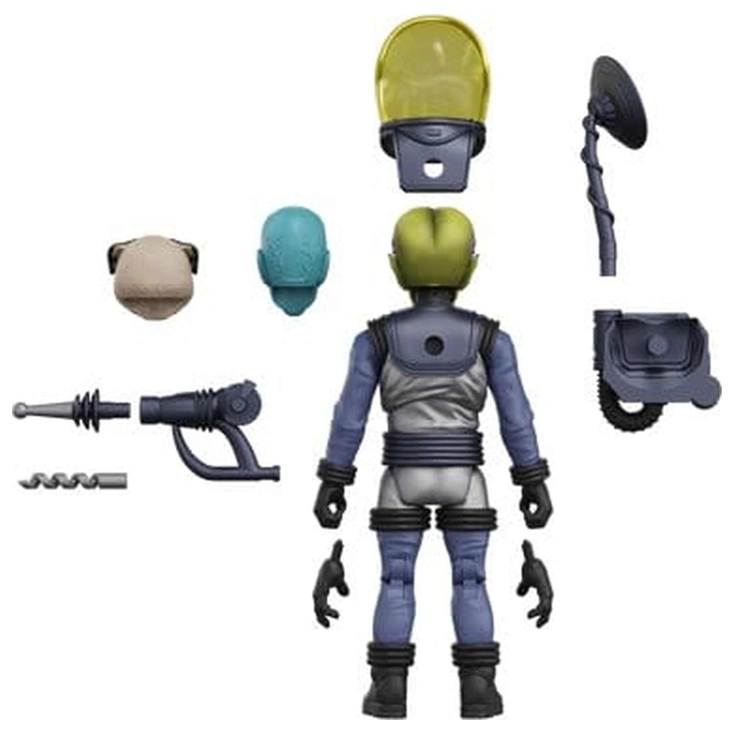 Hero H.A.C.K.S. Core Action Figur 1/18 Heroes and Villains Wave 1 Zarko Resources Inc.: Galactic Prospectors Produktfoto