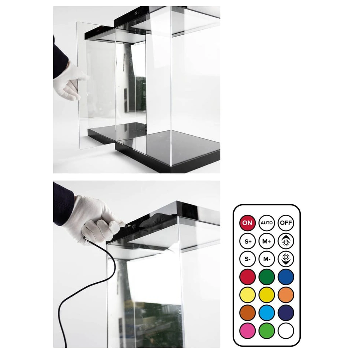 Hero Stage Shine and Slide Acryl 1/6 Figuren Vitrine Produktfoto