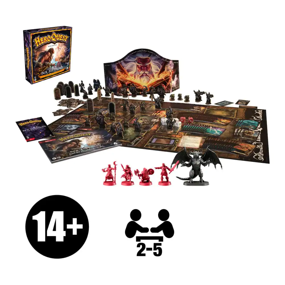 HeroQuest Brettspiel Der Aufbruch *Deutsche Version* Produktfoto